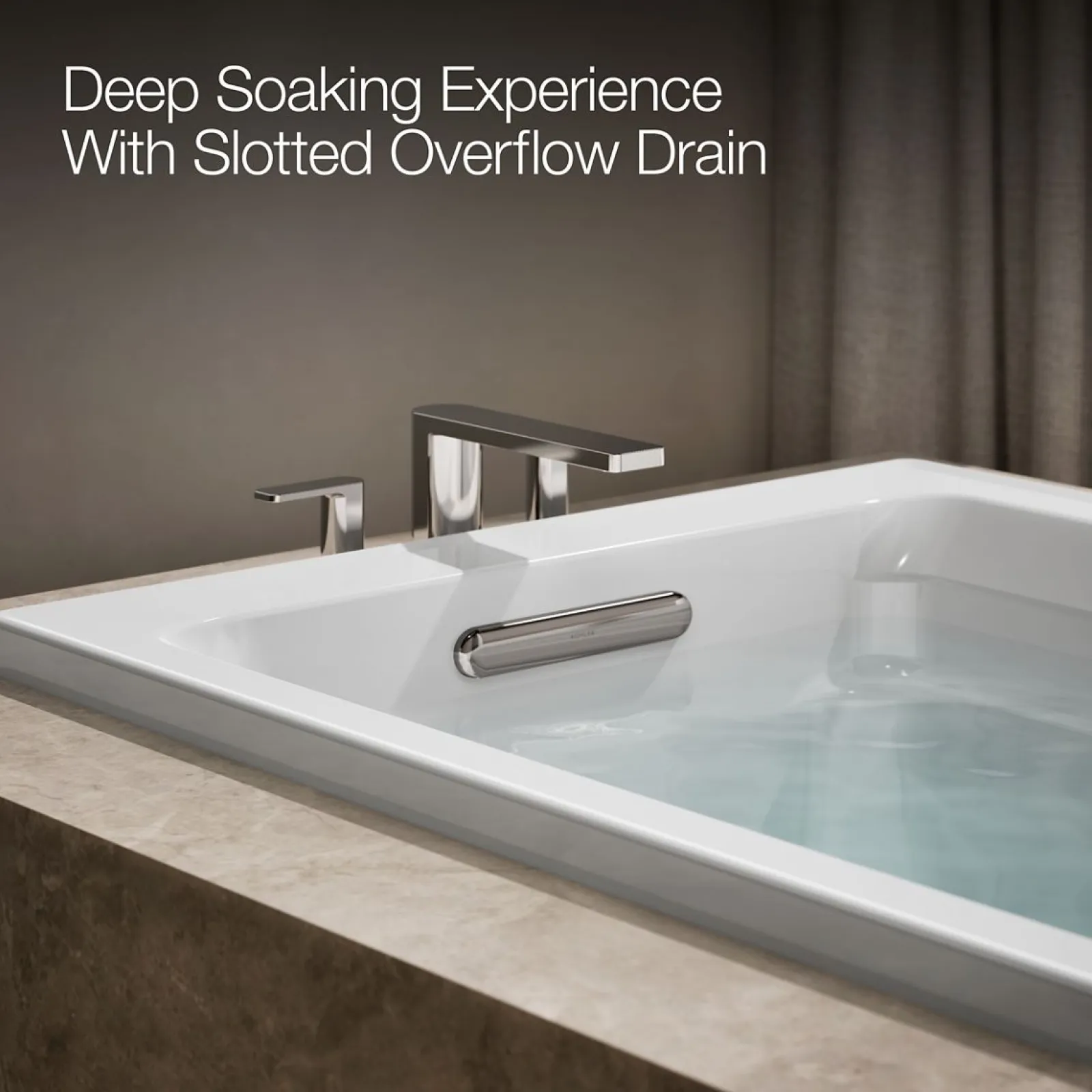 72" x 36" drop-in Heated BubbleMassage™ air bath^Kohler Sale