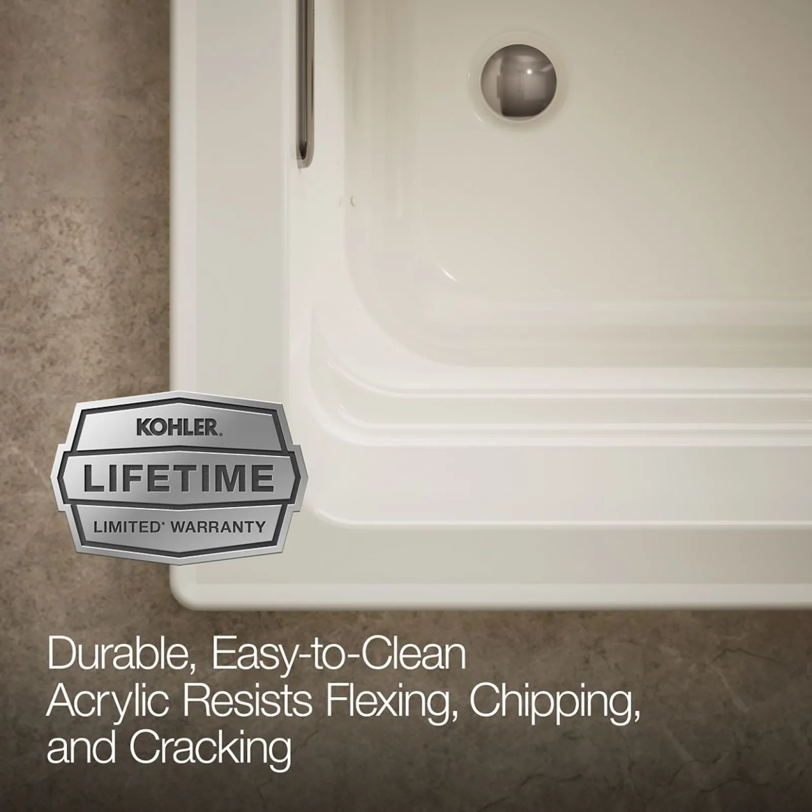 72" x 36" drop-in Heated BubbleMassage™ air bath^Kohler Sale