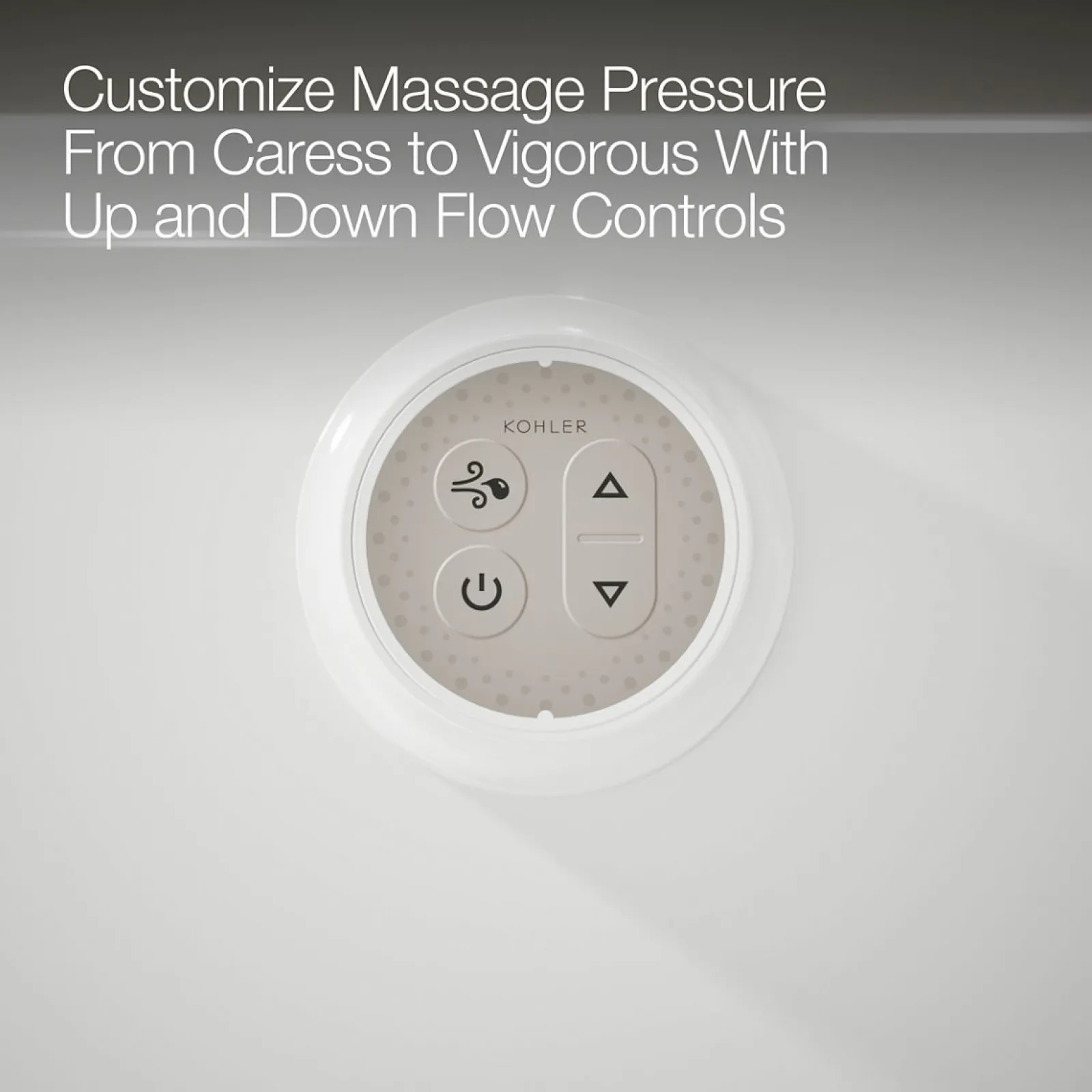 60" x 30" drop-in Heated BubbleMassage™ air bath with Bask® heated surface^Kohler Clearance