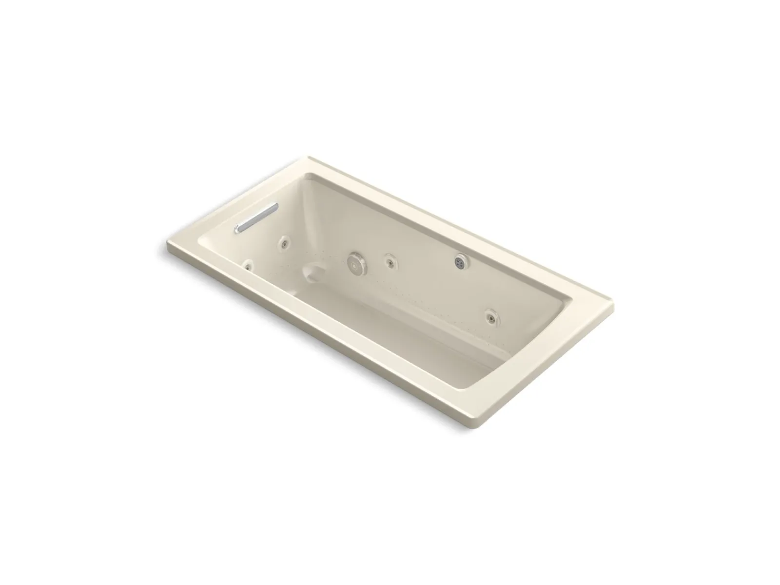 60" x 30" drop-in Heated BubbleMassage™ air bath with whirlpool^Kohler Sale