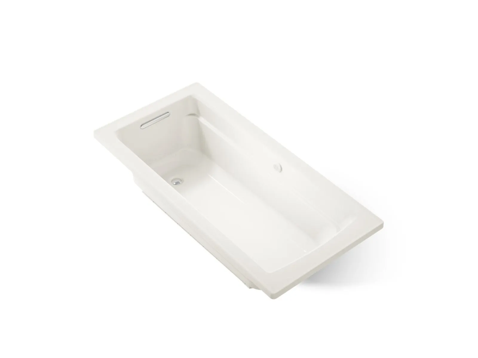 66" x 32" drop-in Heated BubbleMassage™ air bath with Bask® heated surface^Kohler