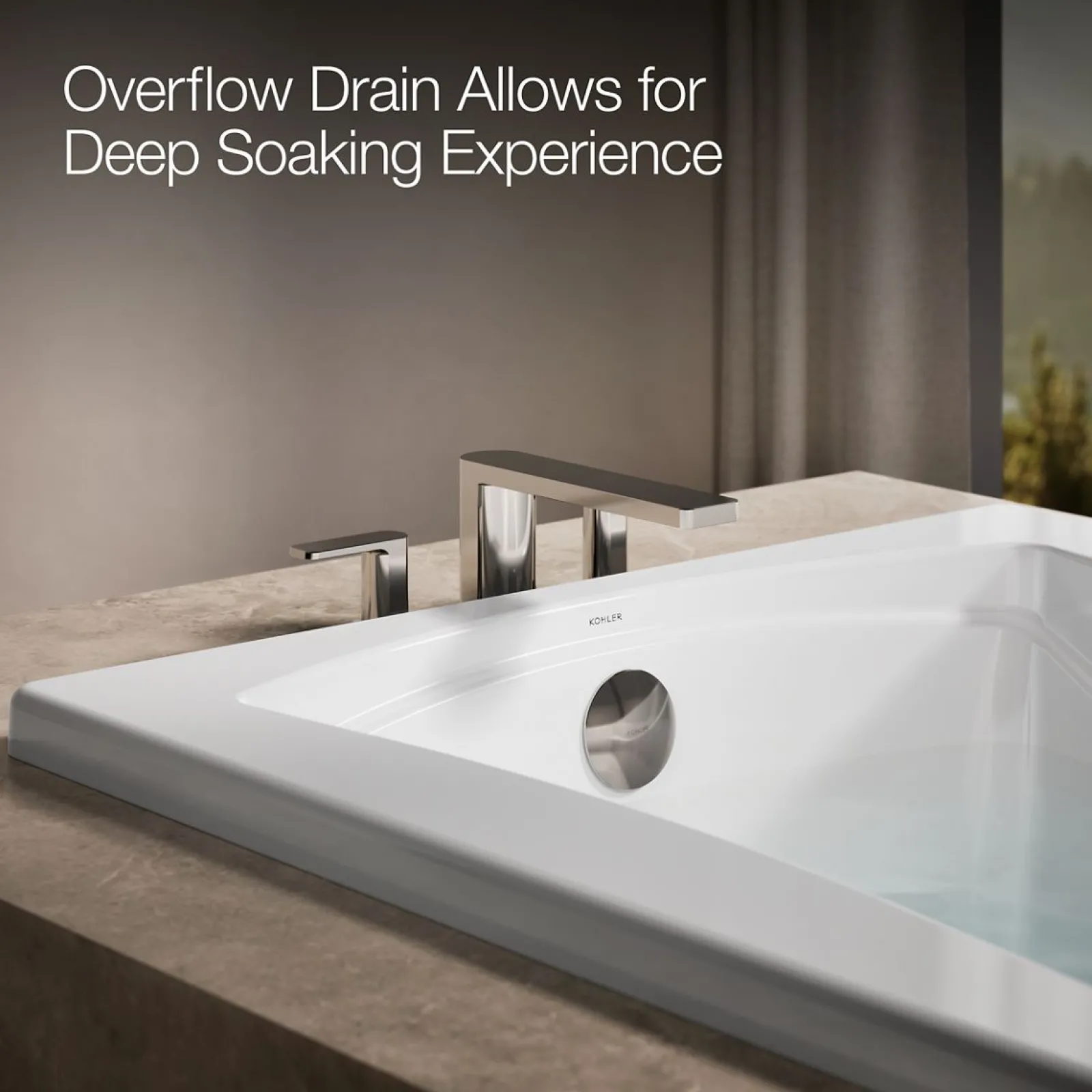 60" x 36" drop-in Heated BubbleMassage™ air bath^Kohler Sale