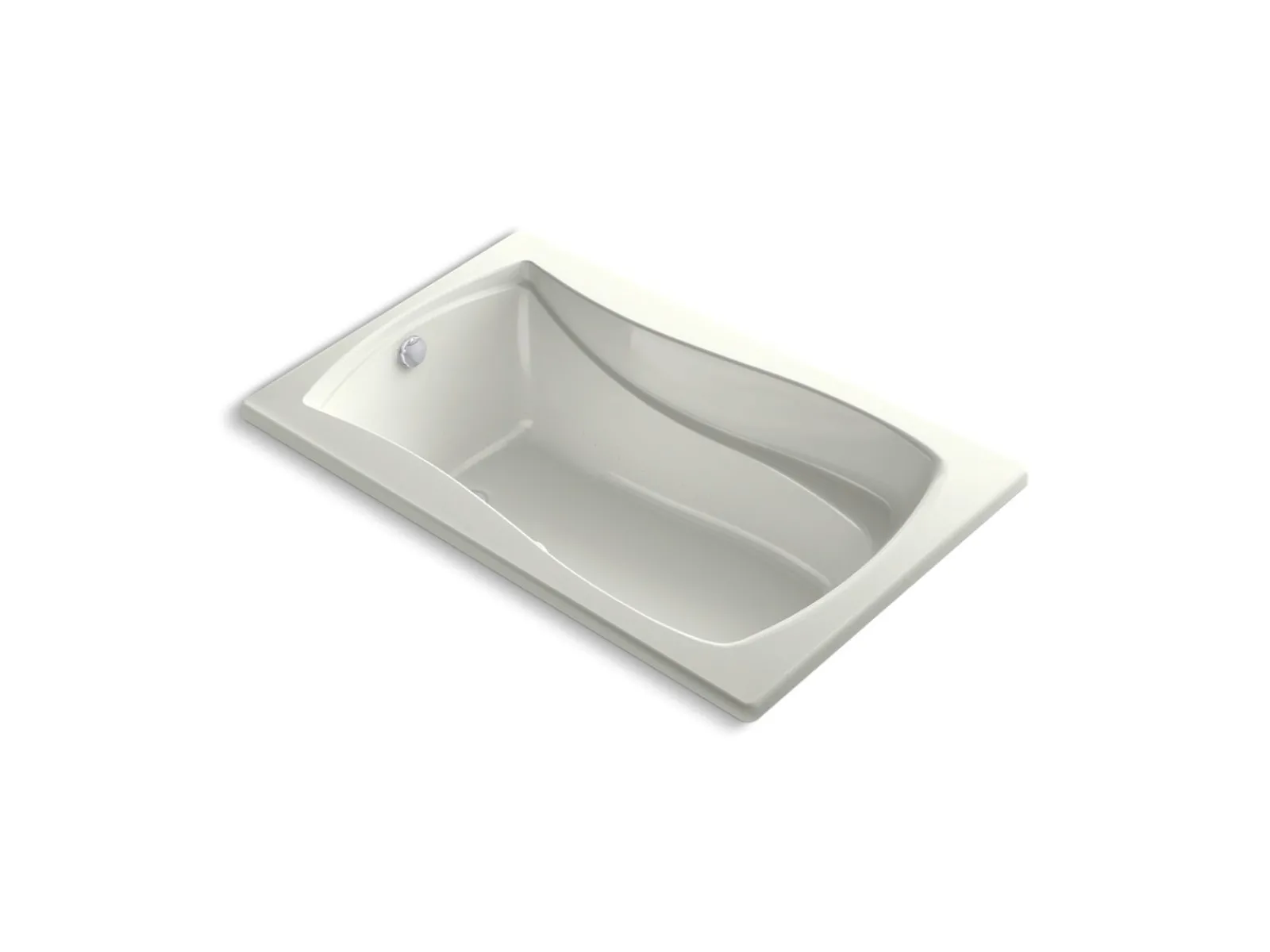 60" x 36" drop-in Heated BubbleMassage™ air bath with Bask® heated surface^Kohler Discount