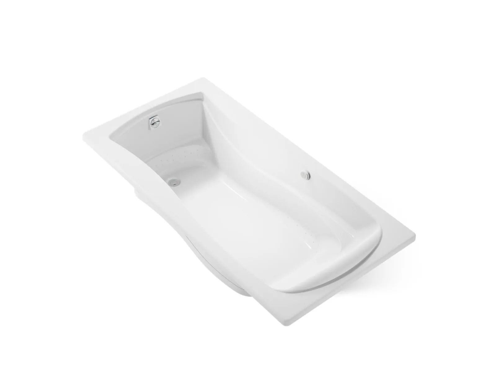 72-1/4" x 36-1/4" drop-in Heated BubbleMassage™ air bath^Kohler