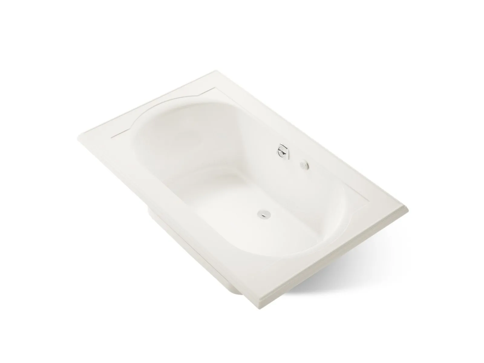 66" x 42" drop-in Heated BubbleMassage™ air bath^Kohler Hot