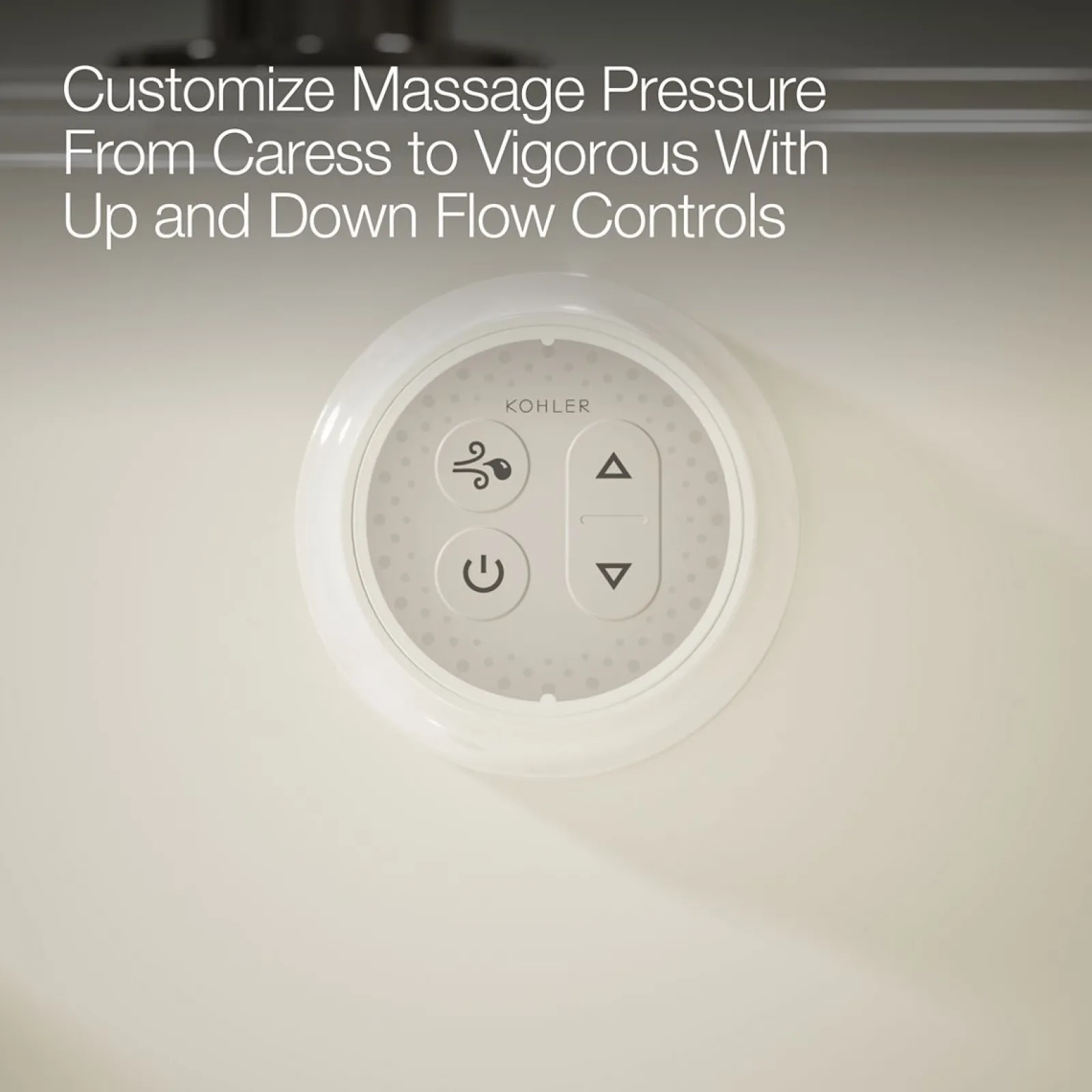 66" x 42" drop-in Heated BubbleMassage™ air bath^Kohler Hot