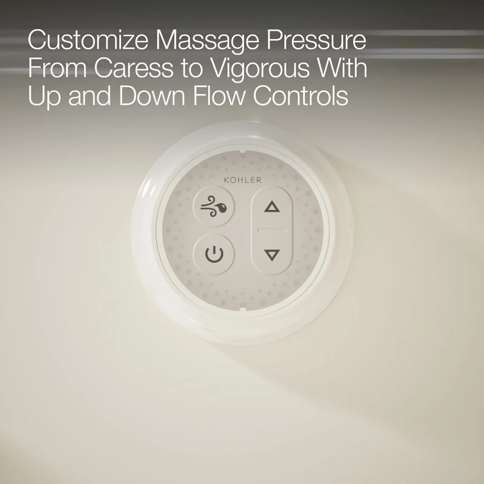 66" x 42" drop-in Heated BubbleMassage™ air bath with Bask® heated surface^Kohler Discount