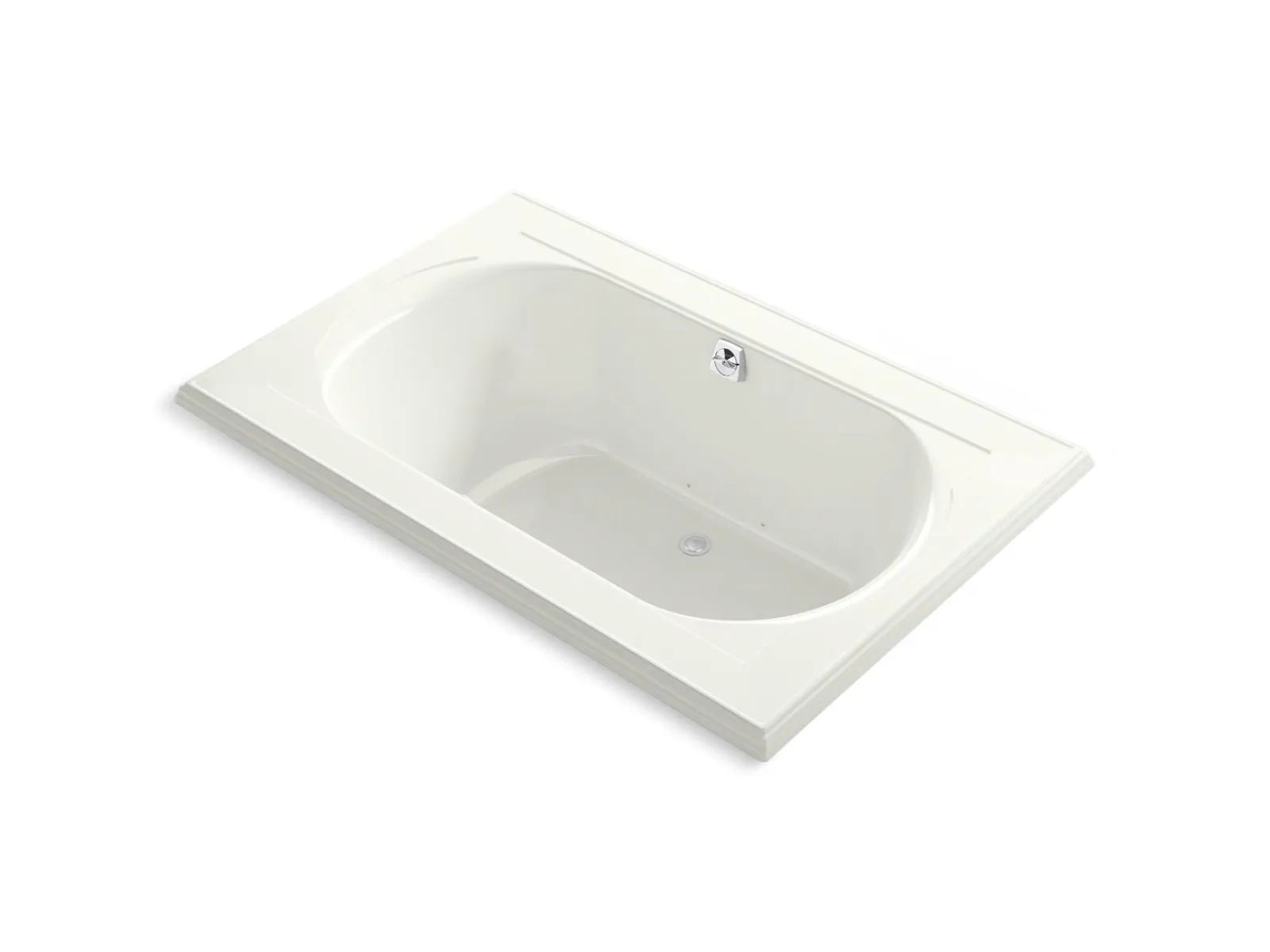 66" x 42" drop-in Heated BubbleMassage™ air bath with Bask® heated surface^Kohler Discount