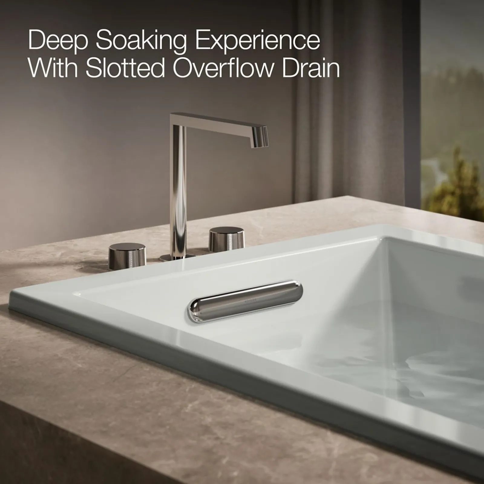 60" x 30" drop-in Heated BubbleMassage™ air bath^Kohler New