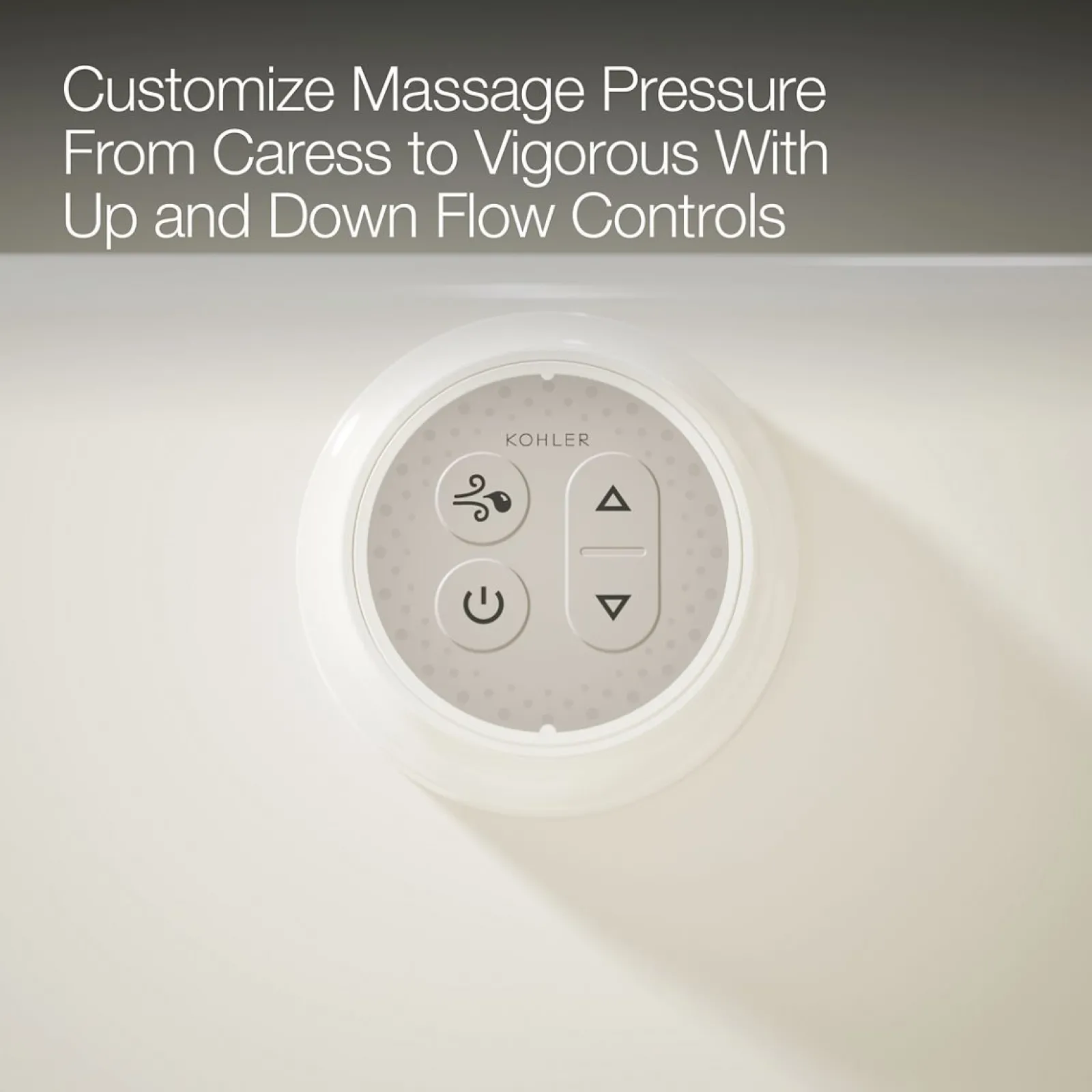 60" x 30" drop-in Heated BubbleMassage™ air bath with whirlpool^Kohler