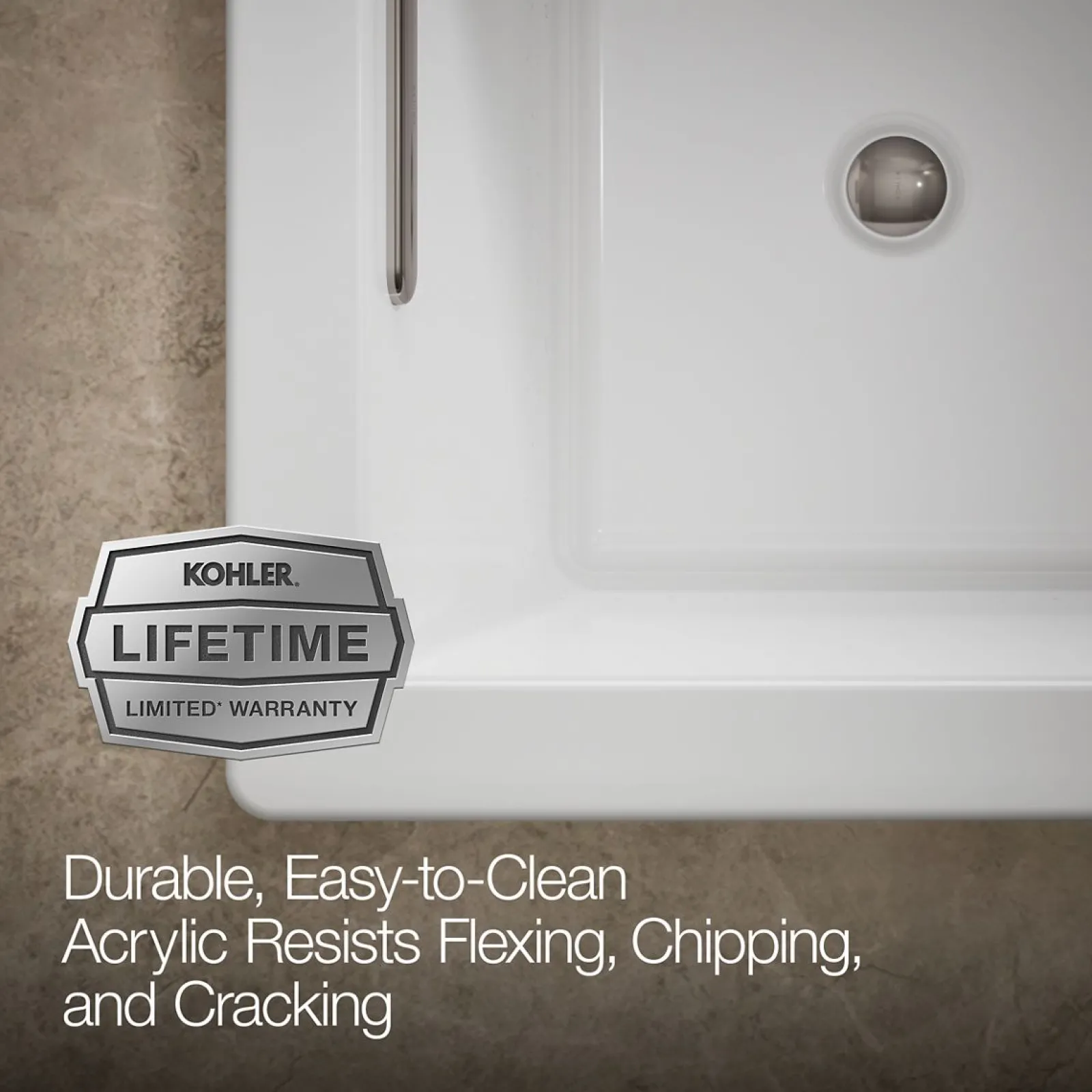 66" x 32" drop-in Heated BubbleMassage™ air bath^Kohler Online
