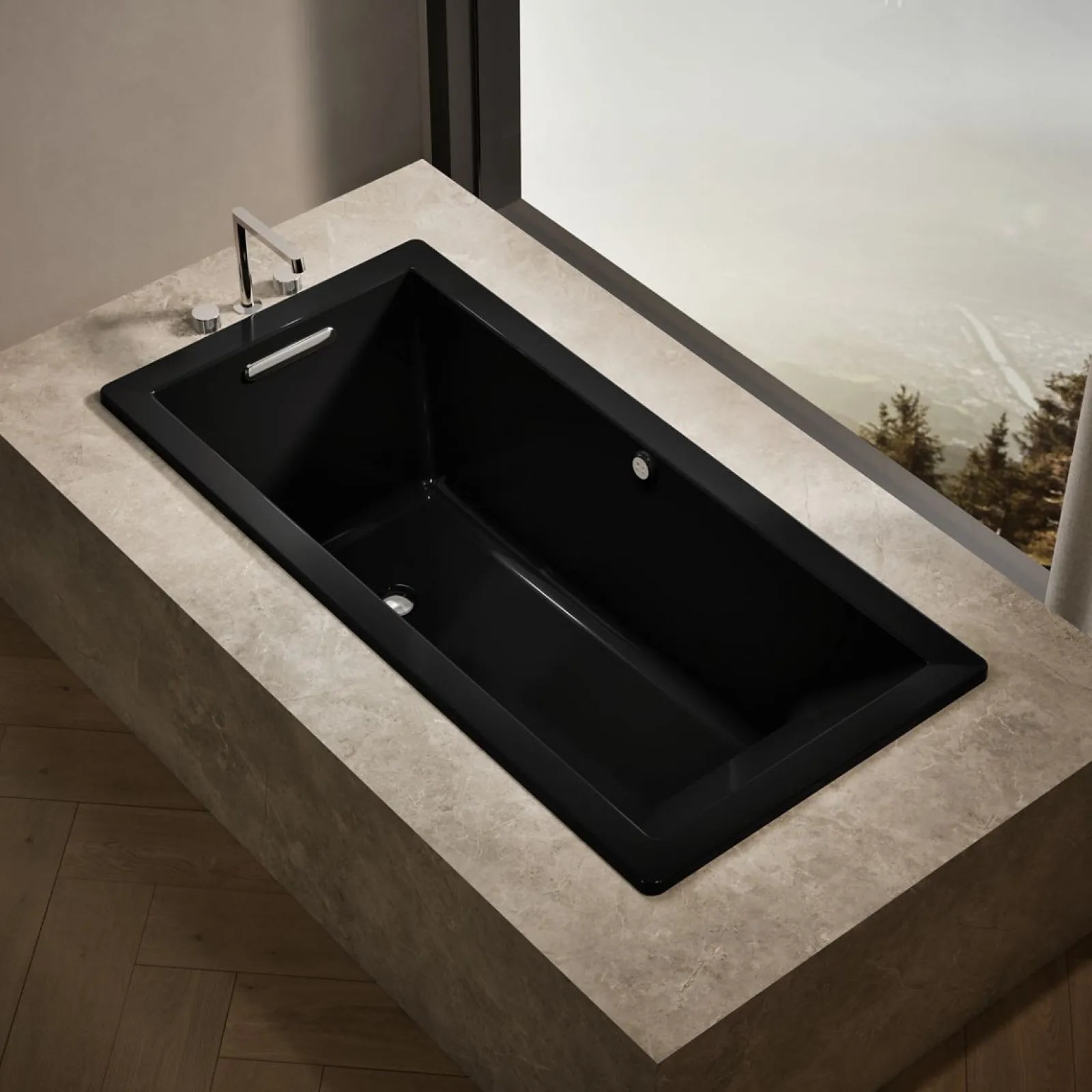 66" x 32" drop-in Heated BubbleMassage™ air bath^Kohler Online