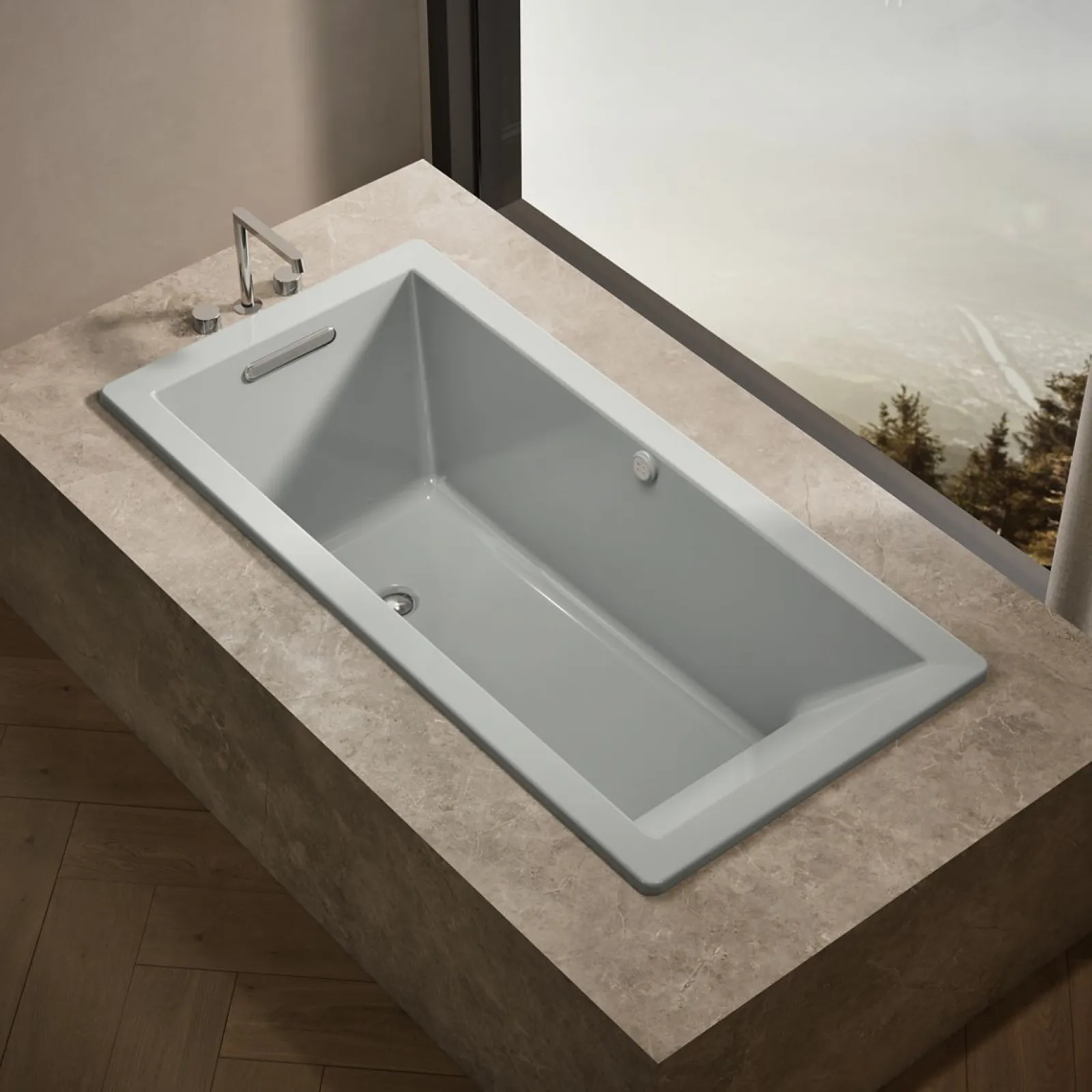 66" x 32" drop-in Heated BubbleMassage™ air bath^Kohler Online