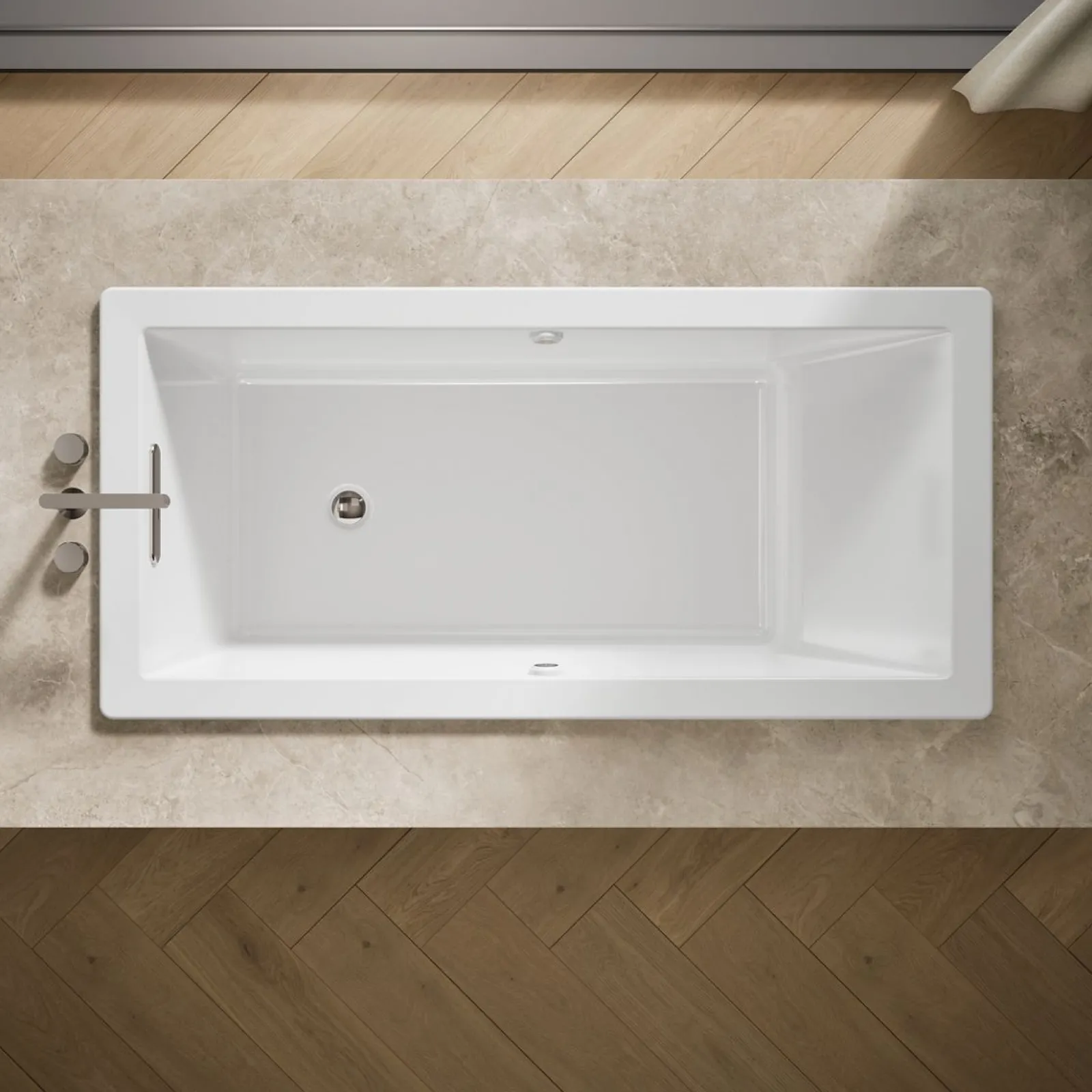 66" x 32" drop-in Heated BubbleMassage™ air bath with Bask® heated surface^Kohler Discount