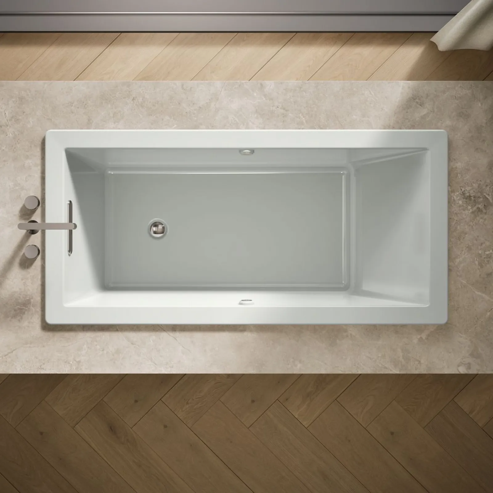 66" x 32" drop-in Heated BubbleMassage™ air bath with Bask® heated surface^Kohler Discount