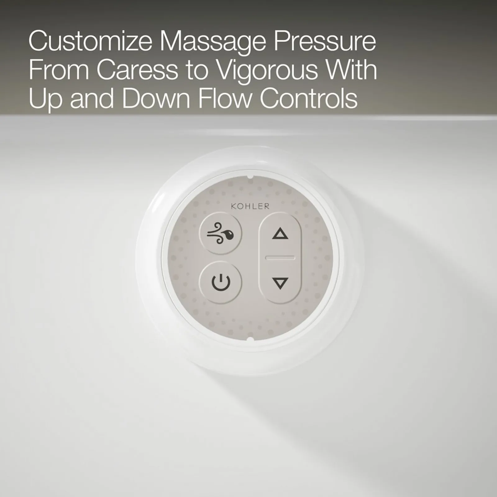 66" x 32" drop-in Heated BubbleMassage™ air bath with Bask® heated surface^Kohler Discount