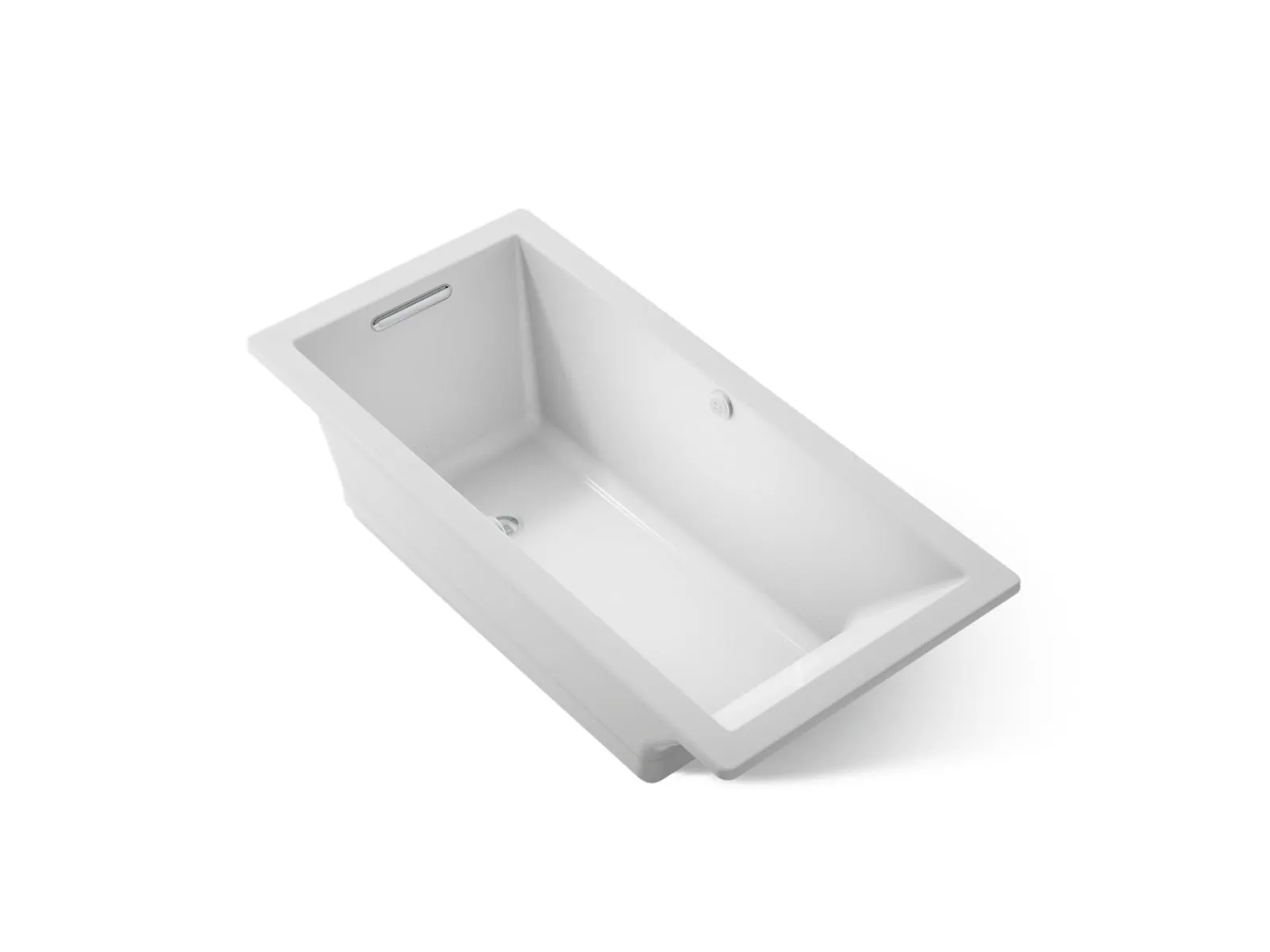 66" x 32" drop-in Heated BubbleMassage™ air bath with Bask® heated surface^Kohler Discount