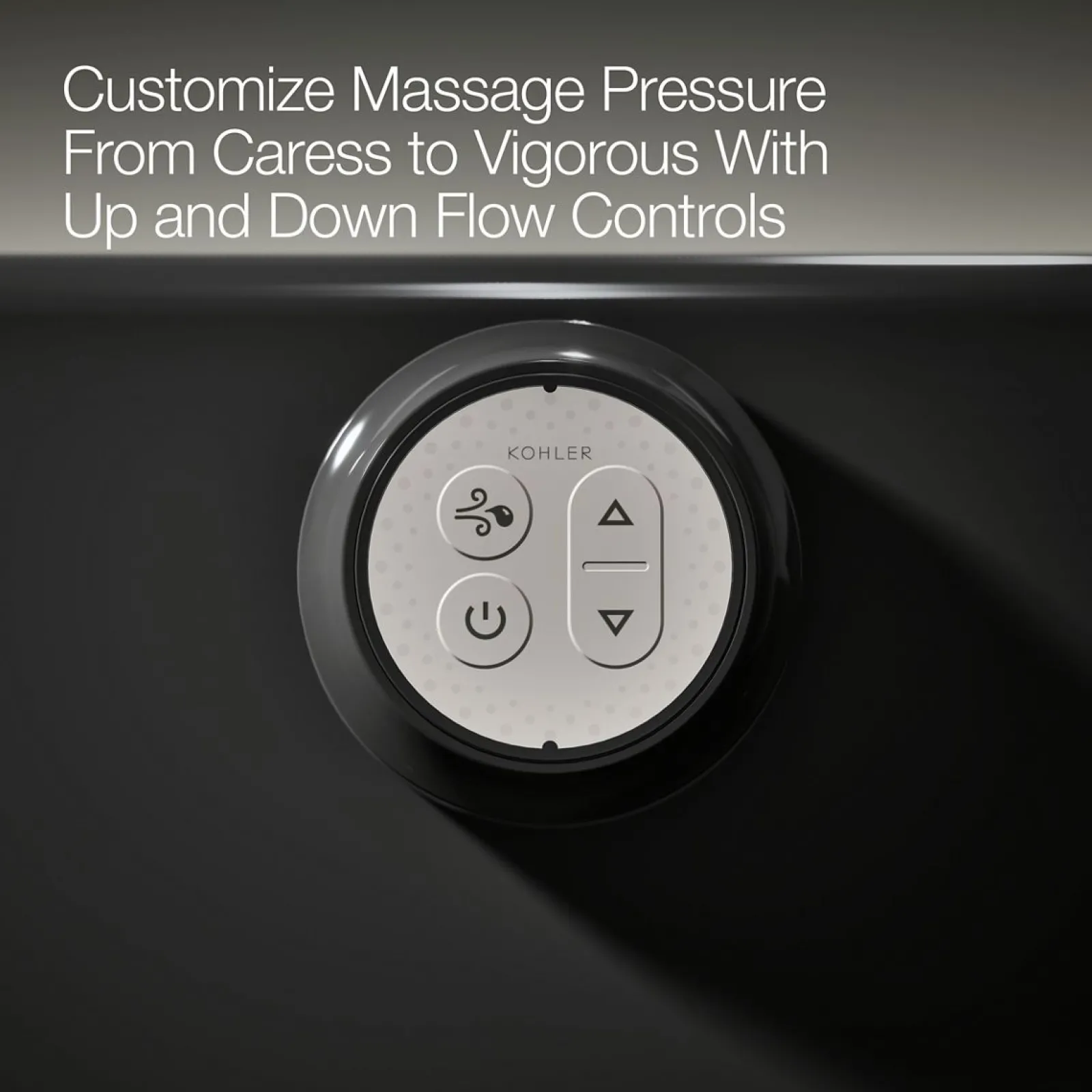 66" x 32" drop-in Heated BubbleMassage™ air bath with Bask® heated surface^Kohler Discount