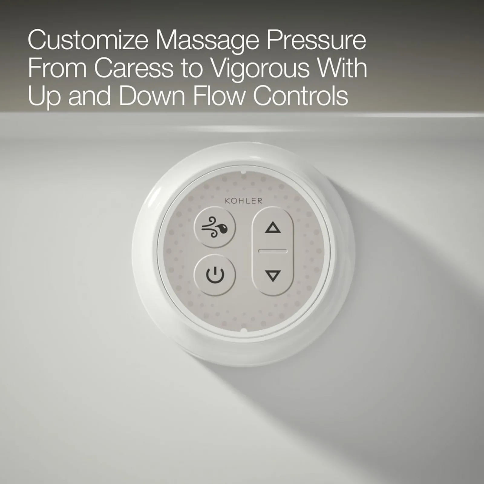 66" x 32" drop-in Heated BubbleMassage™ air bath with Bask® heated surface^Kohler Discount