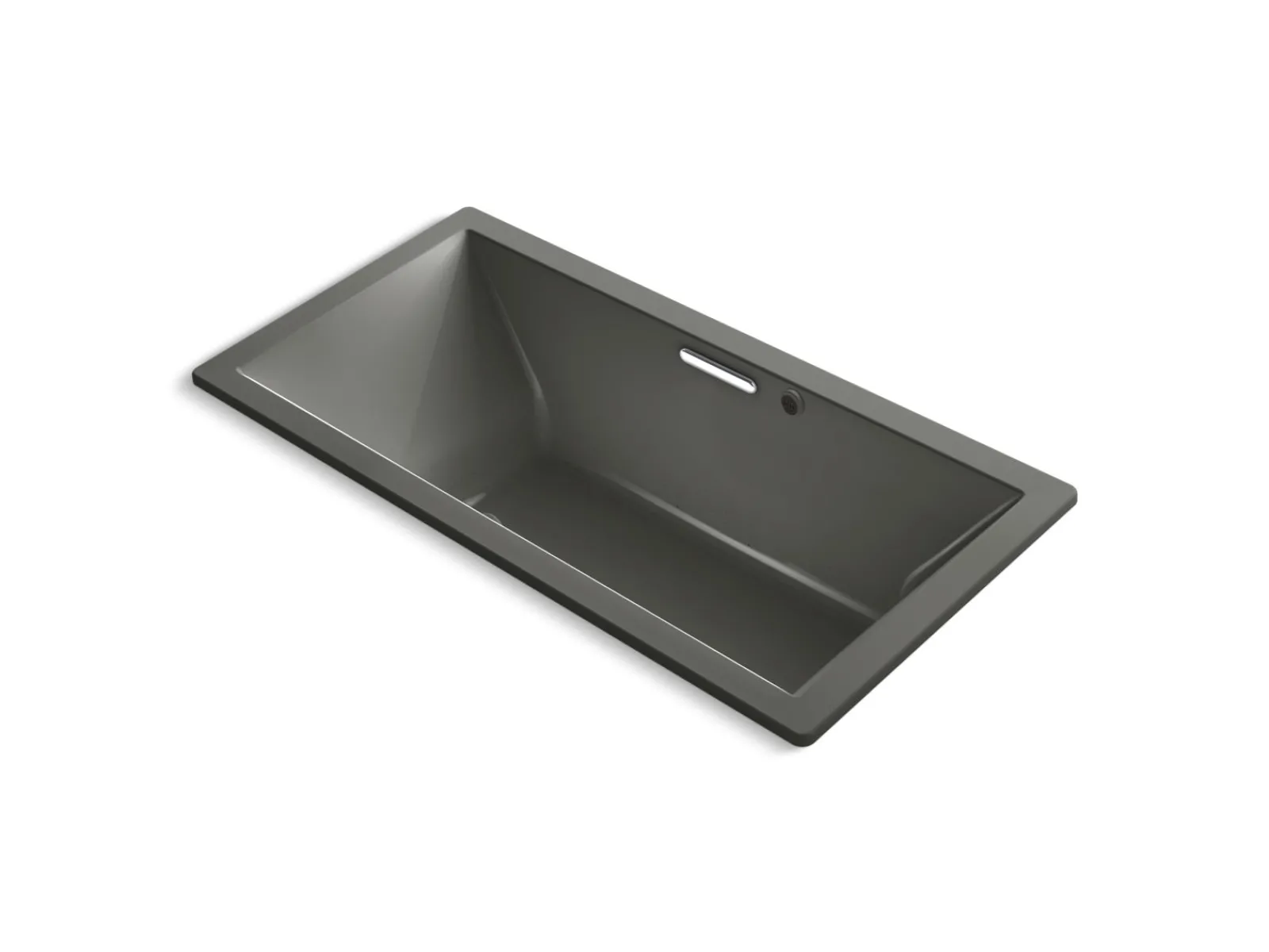 72" x 36" drop-in Heated BubbleMassage™ air bath with Bask® heated surface^Kohler Best