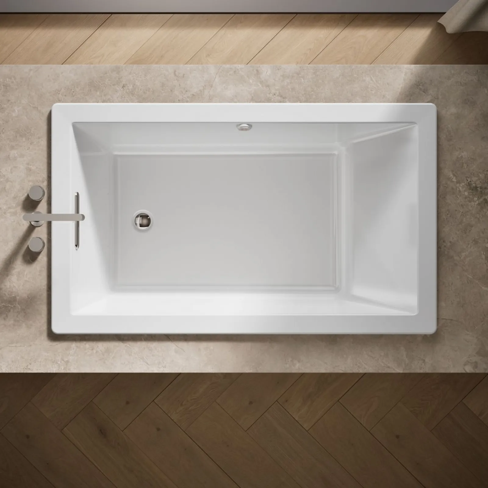 60" x 36" drop-in Heated BubbleMassage™ air bath^Kohler Outlet