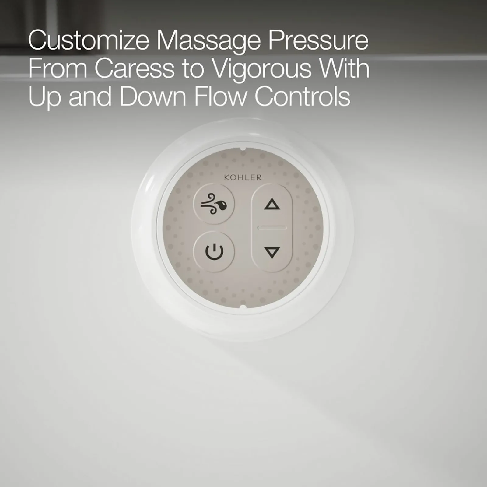 59-3/4" x 35-3/4" drop-in Heated BubbleMassage™ air bath with Bask® heated surface^Kohler New