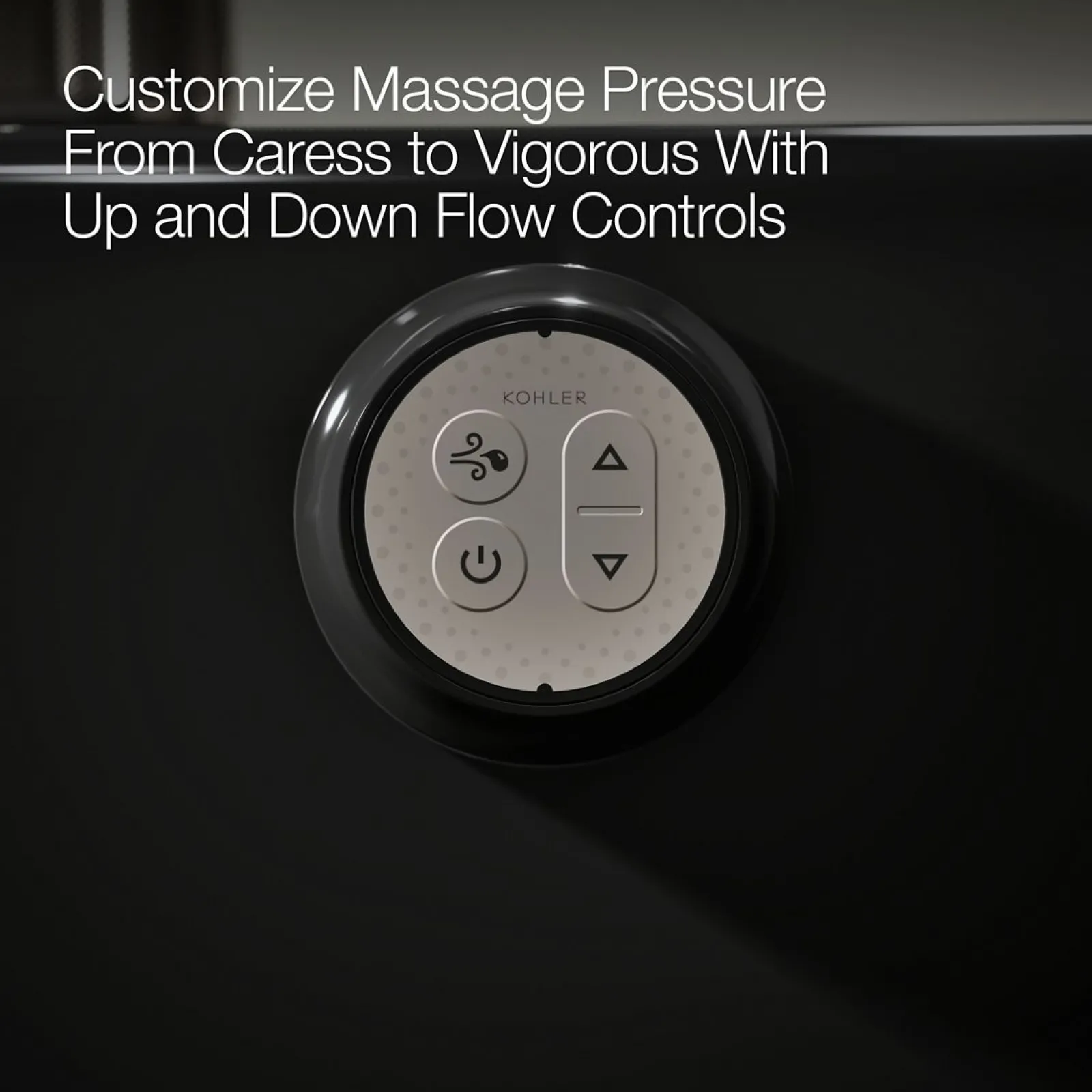 59-3/4" x 35-3/4" drop-in Heated BubbleMassage™ air bath with Bask® heated surface^Kohler New