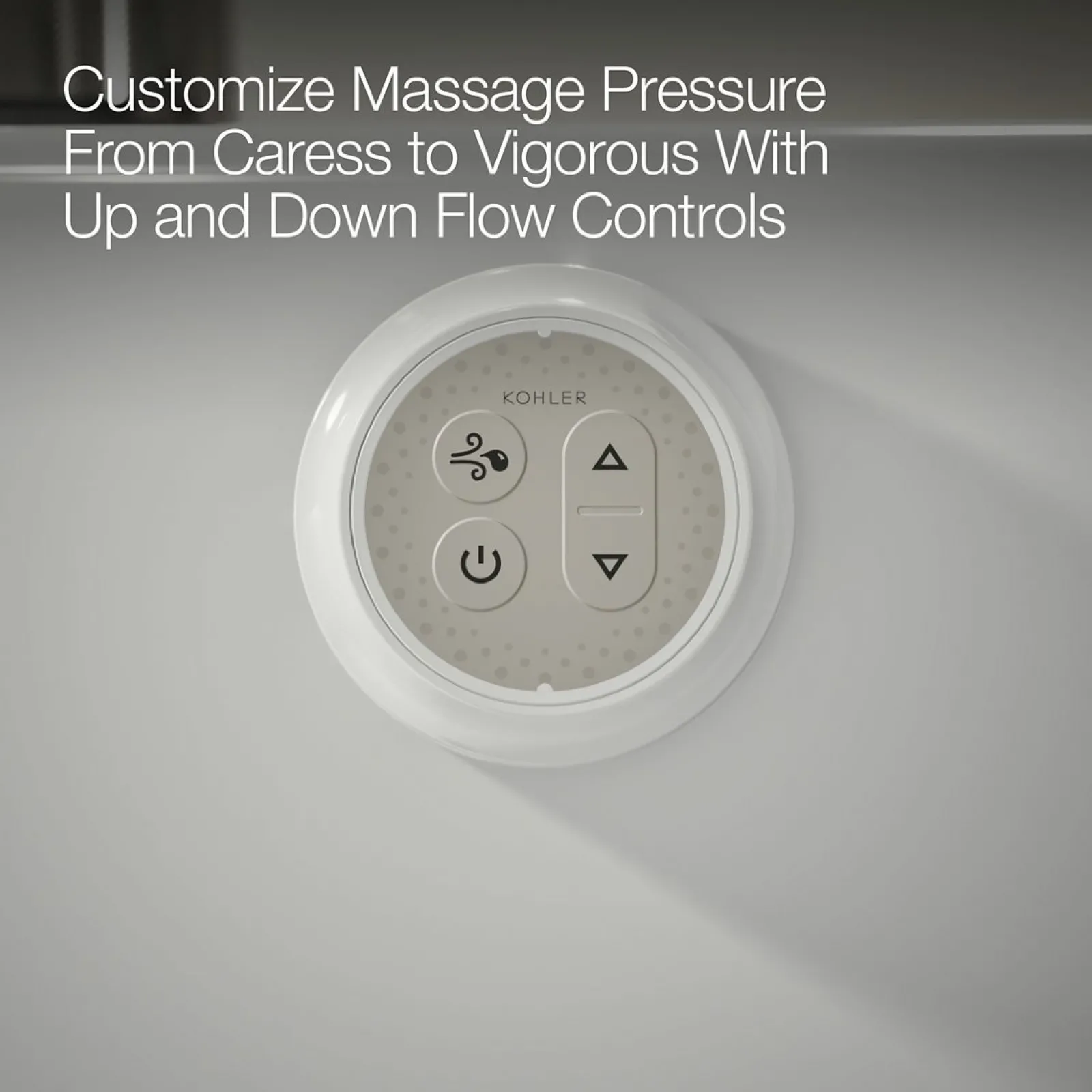 59-3/4" x 35-3/4" drop-in Heated BubbleMassage™ air bath with Bask® heated surface^Kohler New