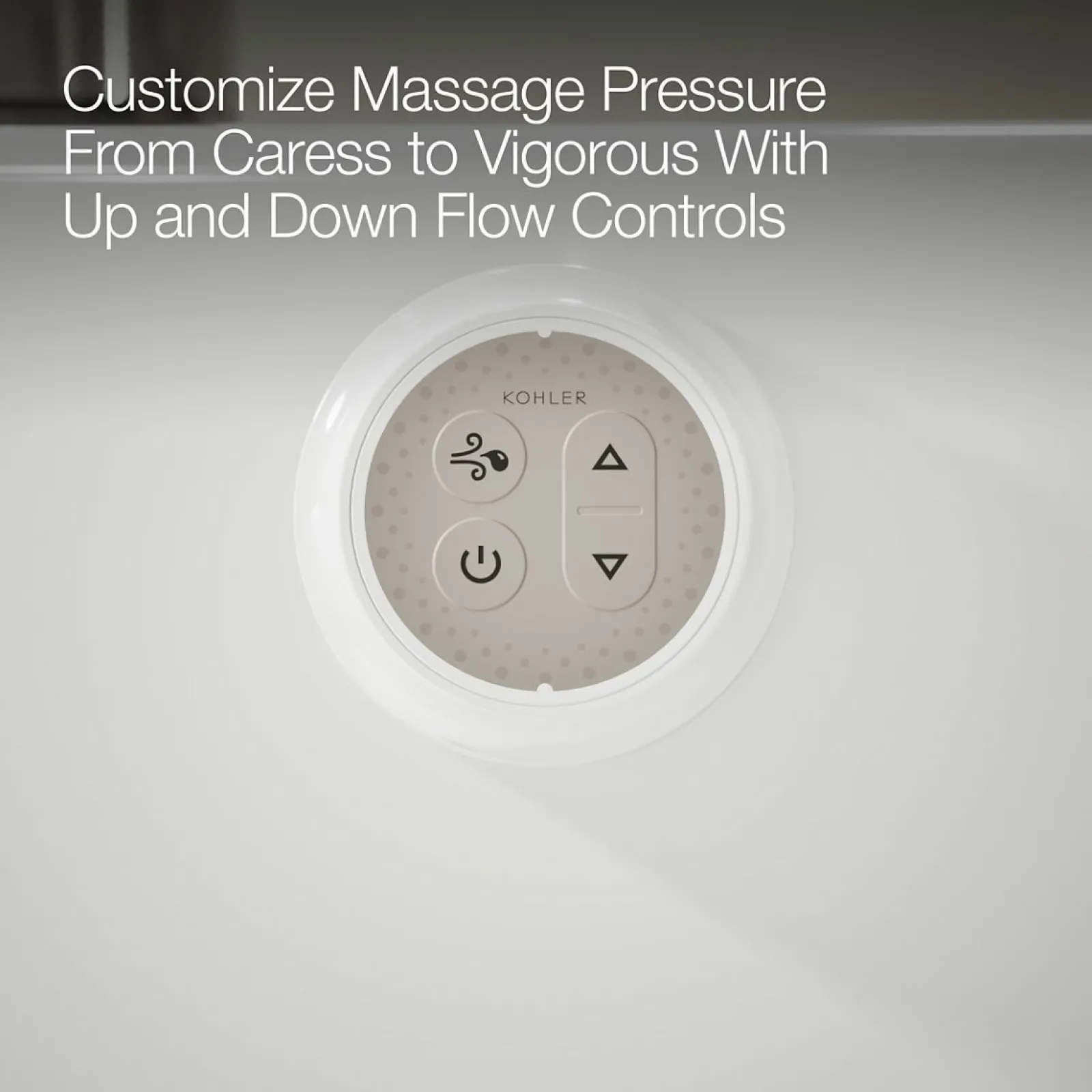 59-3/4" x 35-3/4" drop-in Heated BubbleMassage™ air bath with whirlpool^Kohler Online
