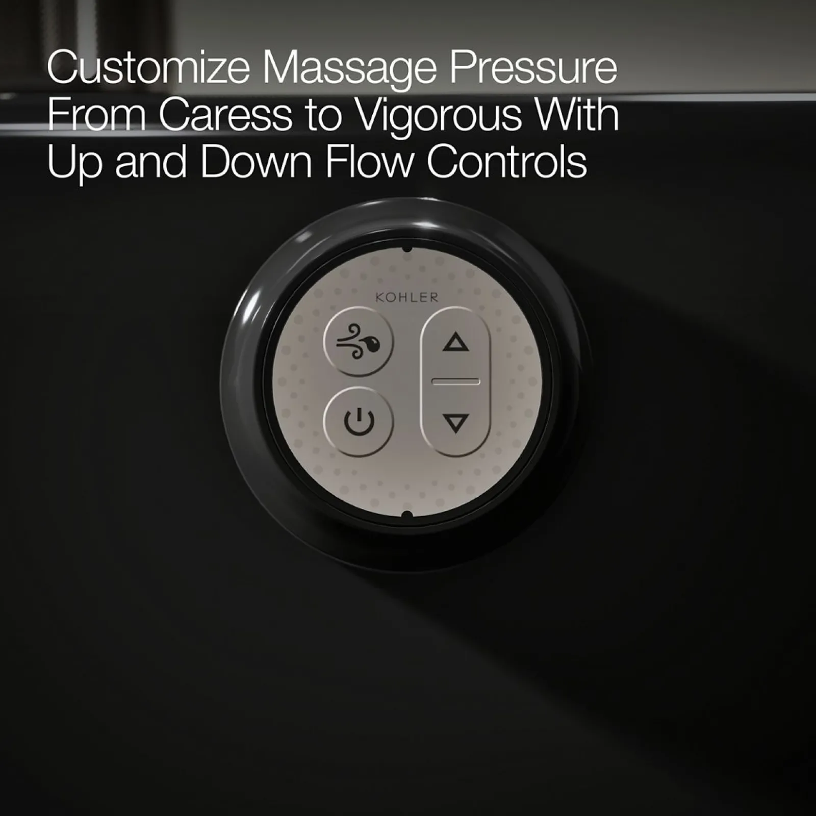 59-3/4" x 35-3/4" drop-in Heated BubbleMassage™ air bath with whirlpool^Kohler Online