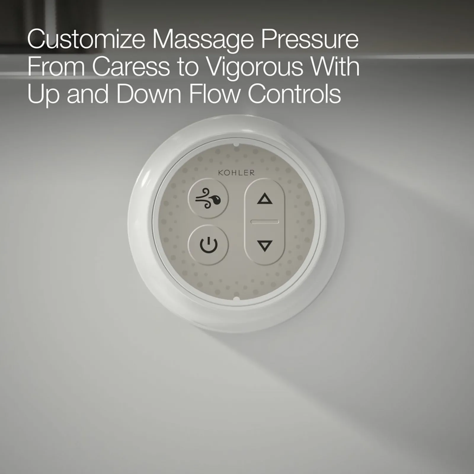 59-3/4" x 35-3/4" drop-in Heated BubbleMassage™ air bath with whirlpool^Kohler Online