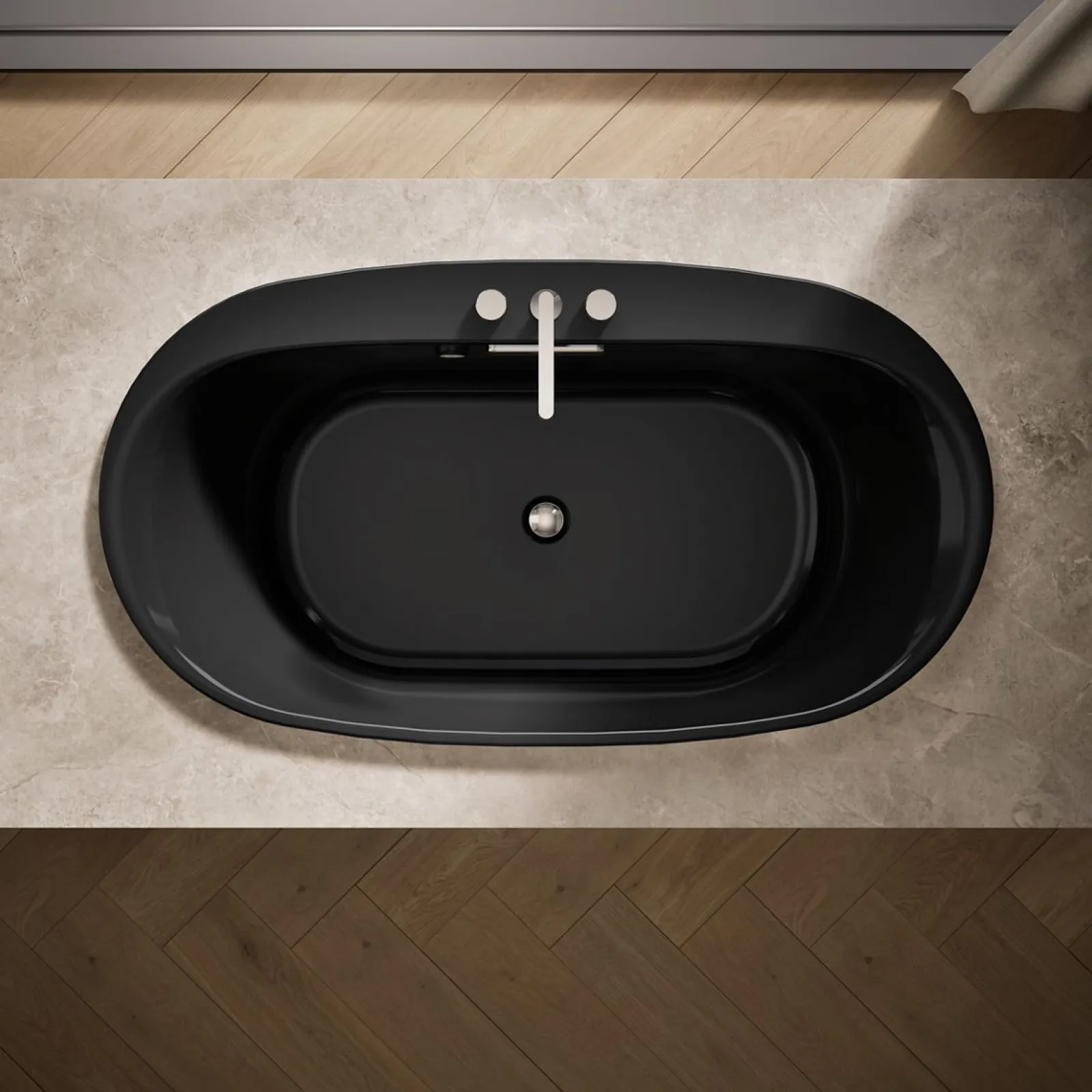 66" x 36" drop-in Heated BubbleMassage™ air bath with Bask® heated surface^Kohler Best