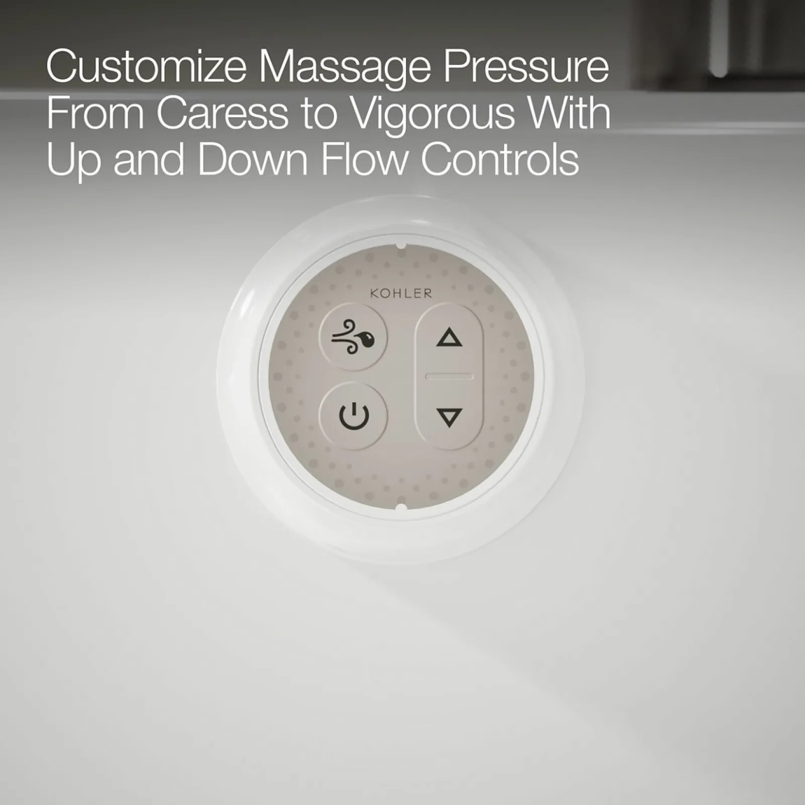 66" x 36" drop-in Heated BubbleMassage™ air bath with Bask® heated surface^Kohler Best