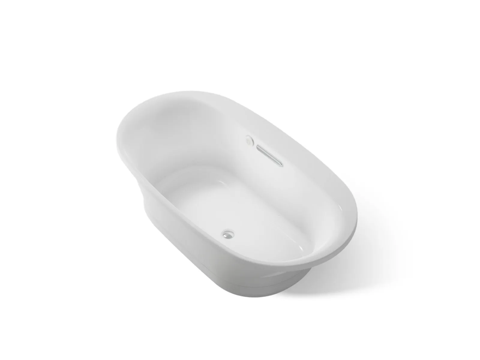 66" x 36" drop-in Heated BubbleMassage™ air bath with Bask® heated surface^Kohler Best