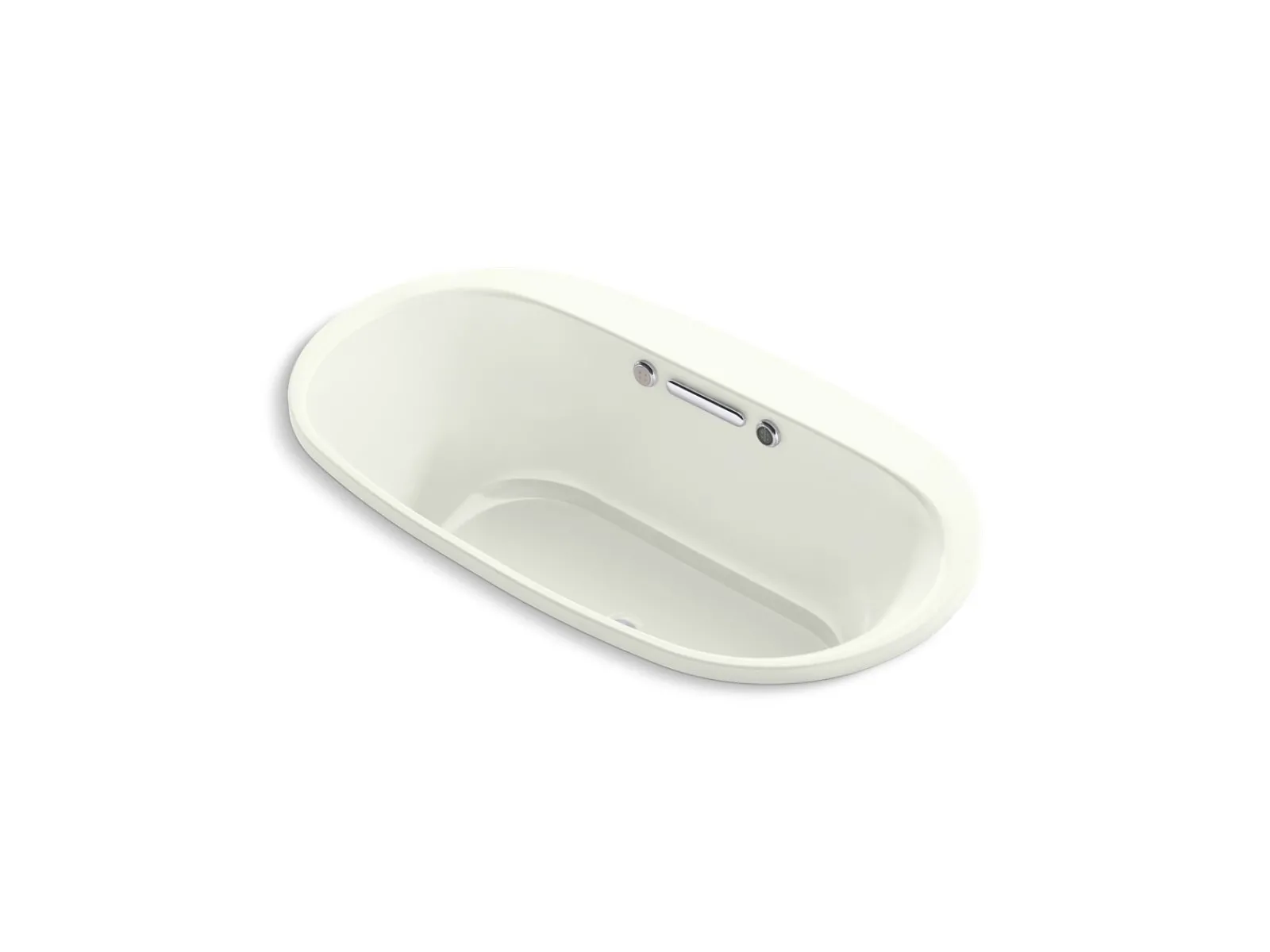 66" x 36" drop-in Heated BubbleMassage™ air bath with Bask® heated surface^Kohler Best