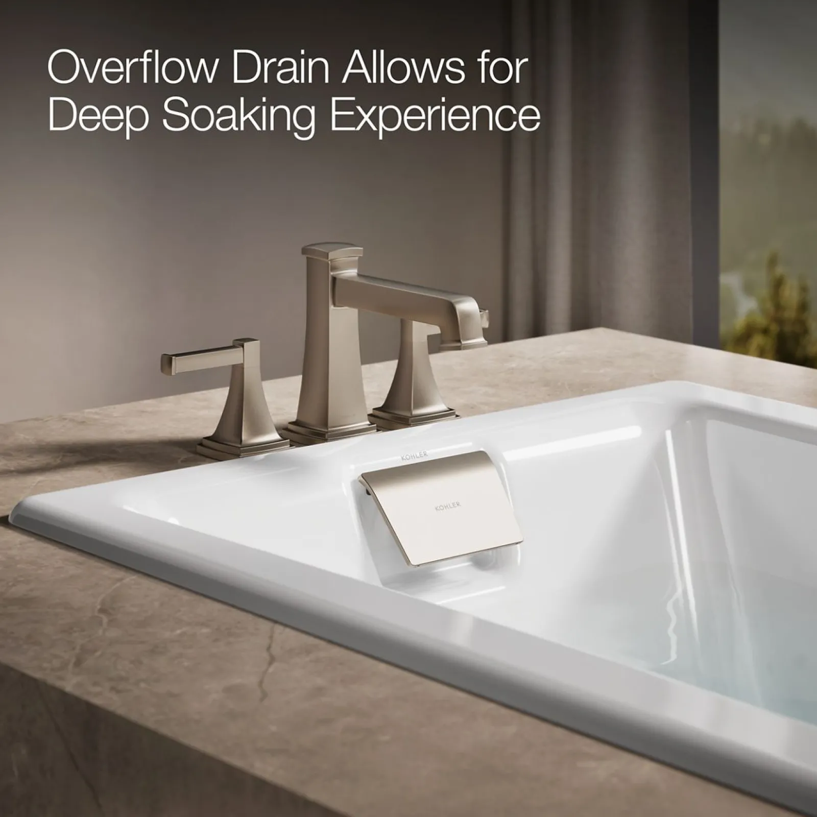60" x 32" drop-in Heated BubbleMassage™ air bath^Kohler Best