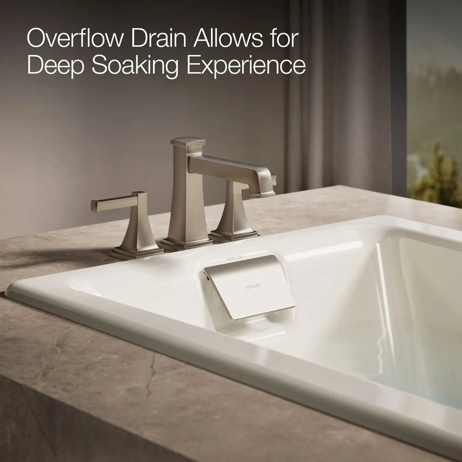 60" x 32" drop-in Heated BubbleMassage™ air bath^Kohler Best