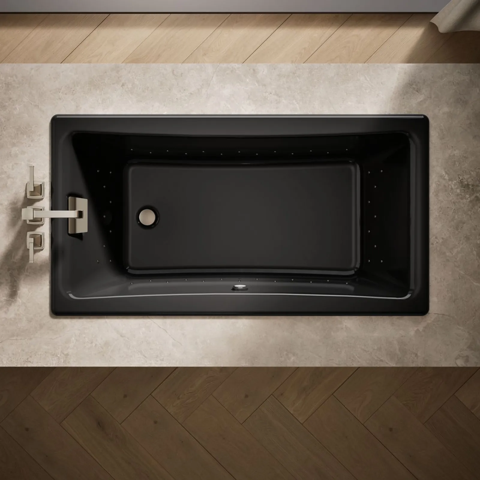 60" x 32" drop-in Heated BubbleMassage™ air bath^Kohler Best