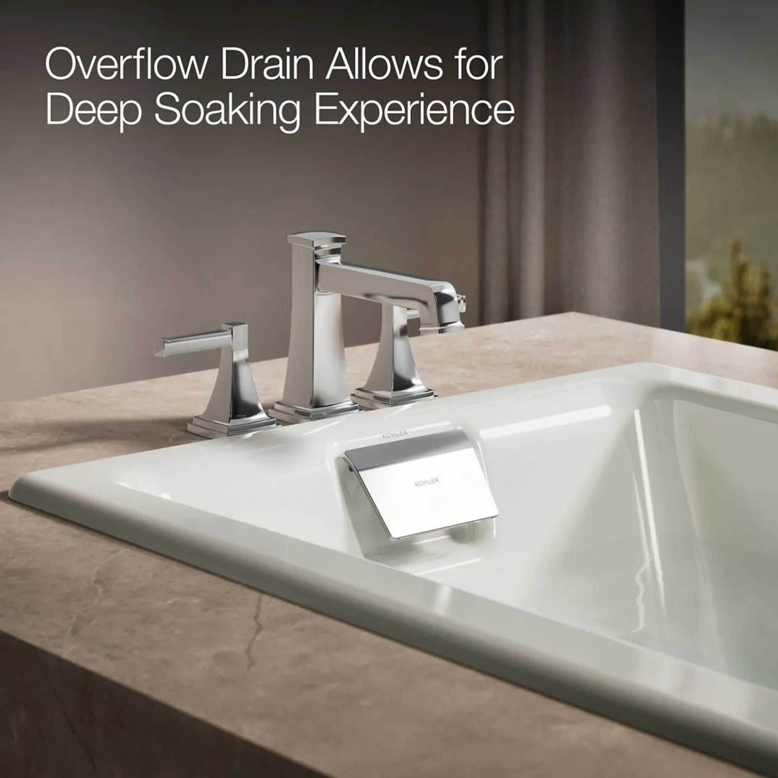 60" x 32" drop-in Heated BubbleMassage™ air bath^Kohler