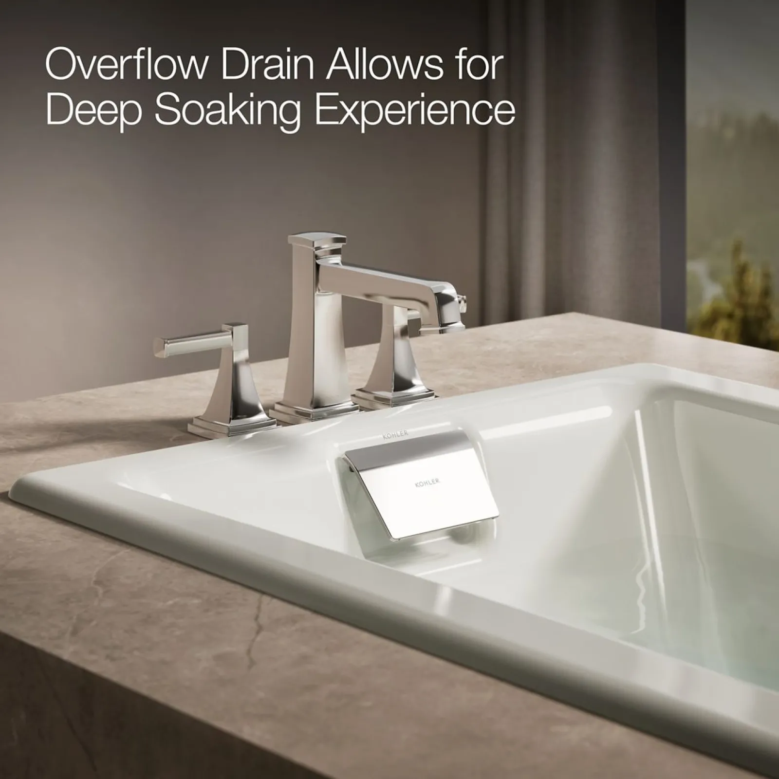 60" x 32" drop-in Heated BubbleMassage™ air bath^Kohler Best