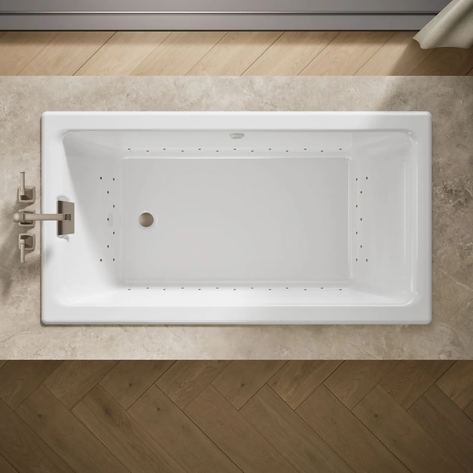 66" x 36" drop-in Heated BubbleMassage™ air bath^Kohler Sale