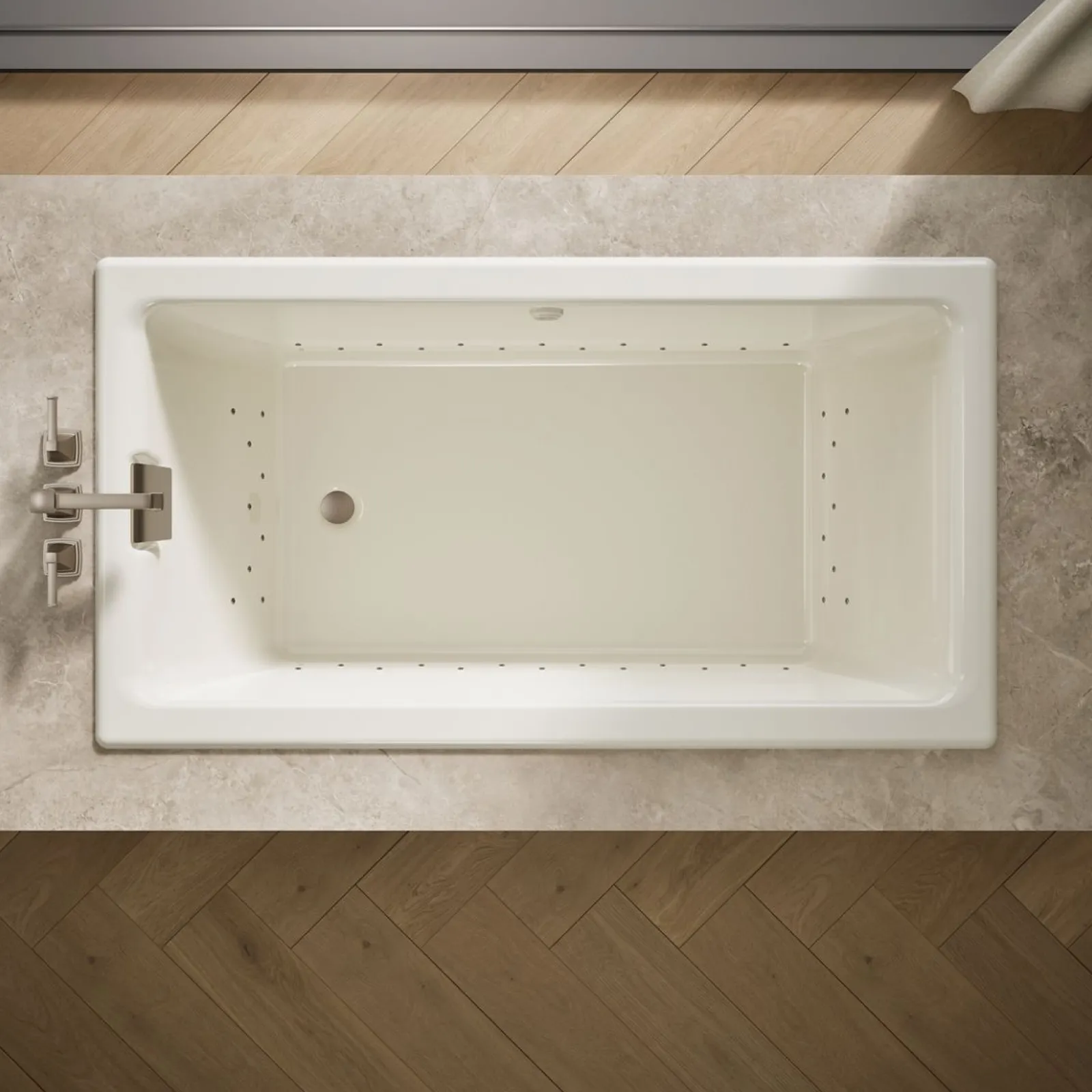 66" x 36" drop-in Heated BubbleMassage™ air bath^Kohler Sale