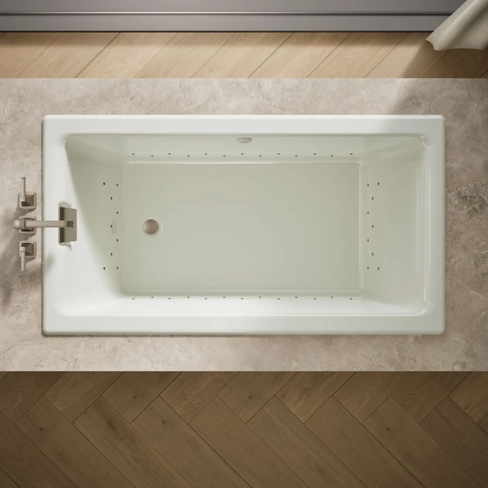 66" x 36" drop-in Heated BubbleMassage™ air bath^Kohler Sale