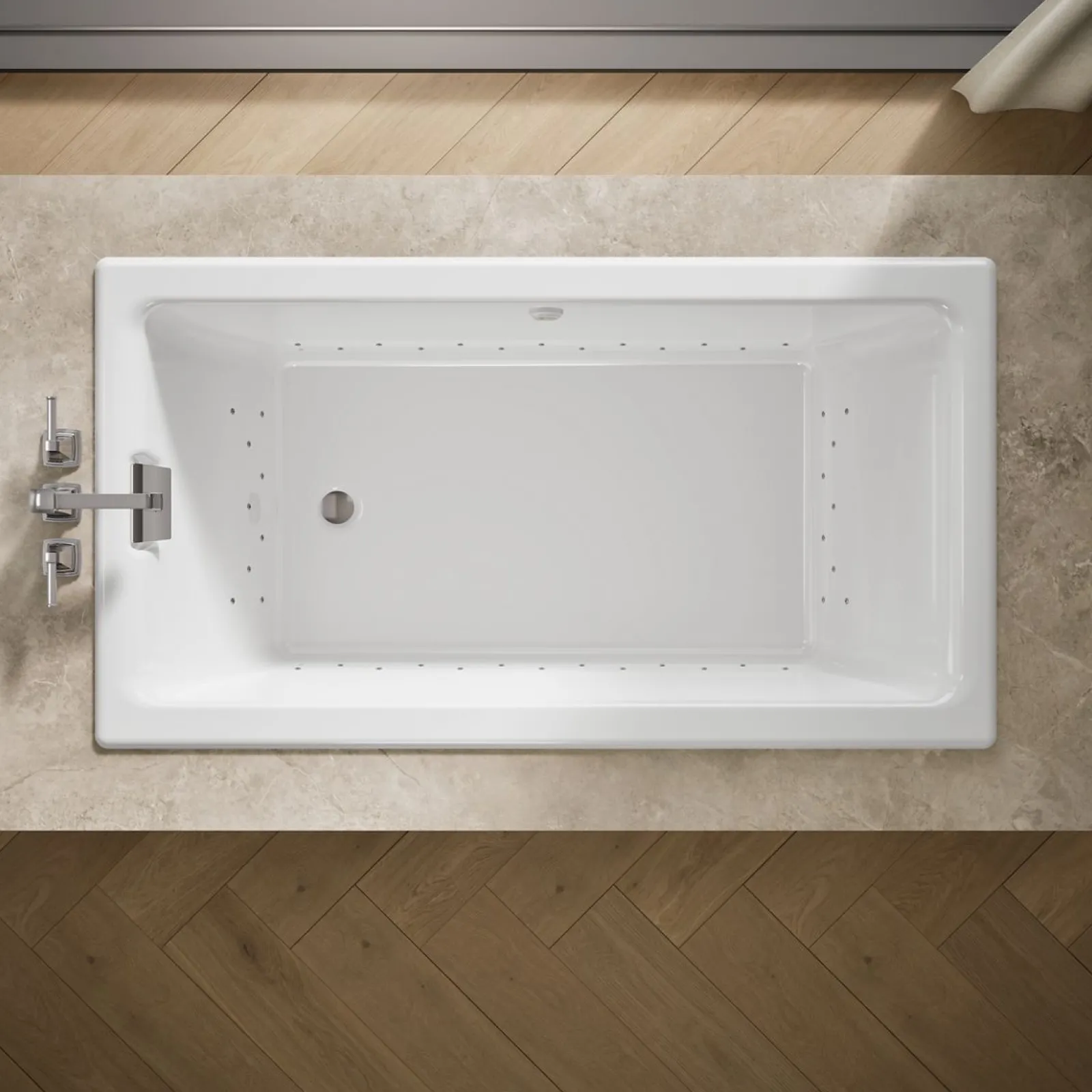 66" x 36" drop-in Heated BubbleMassage™ air bath^Kohler Sale