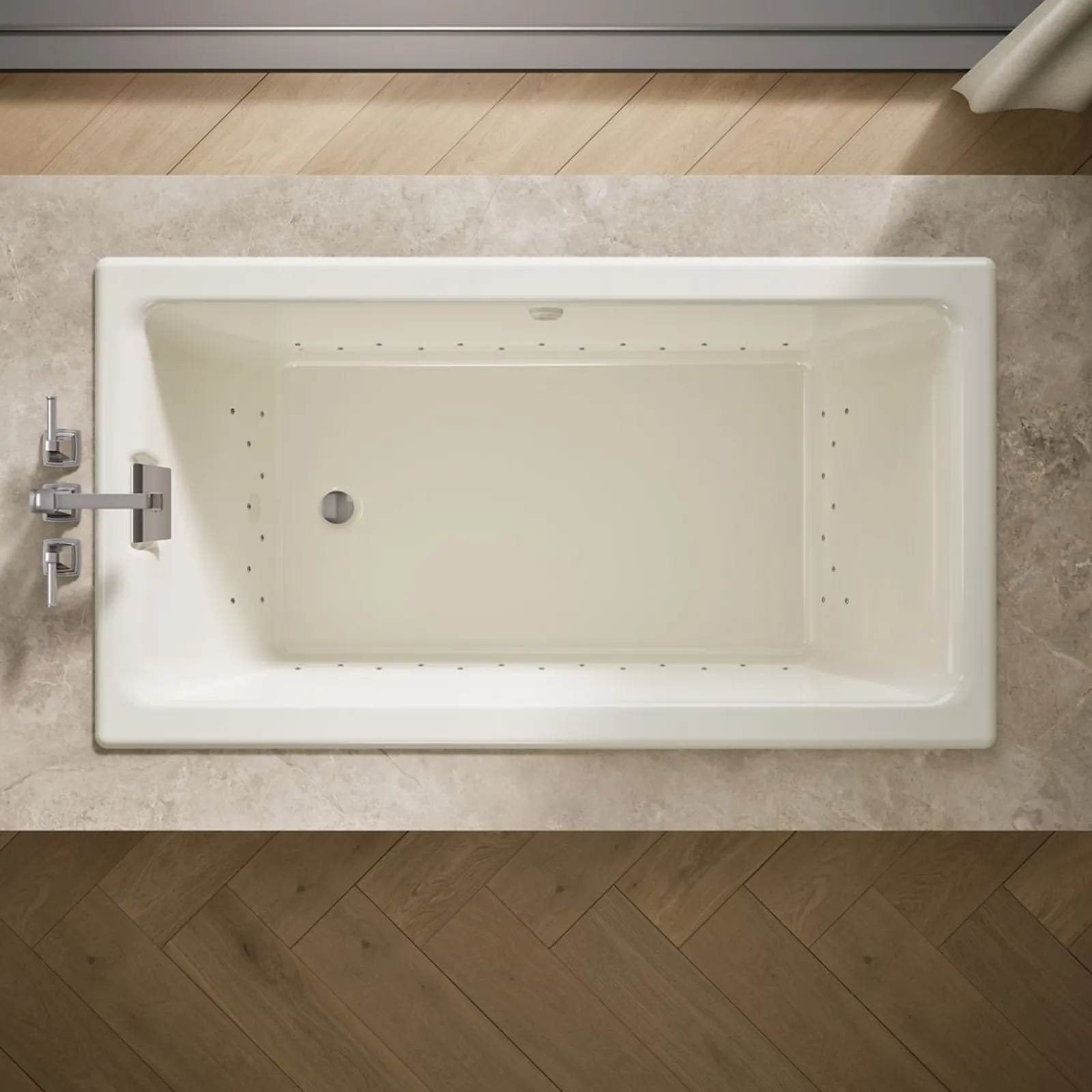 66" x 36" drop-in Heated BubbleMassage™ air bath^Kohler Sale