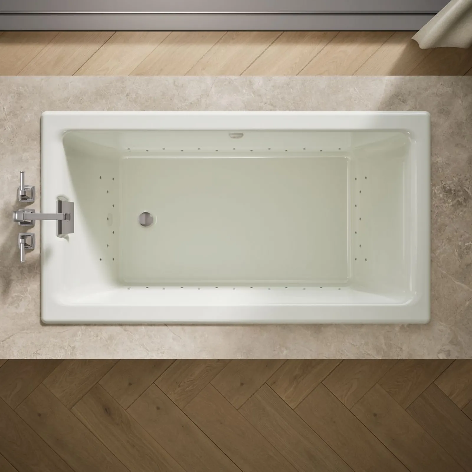 66" x 36" drop-in Heated BubbleMassage™ air bath^Kohler Sale