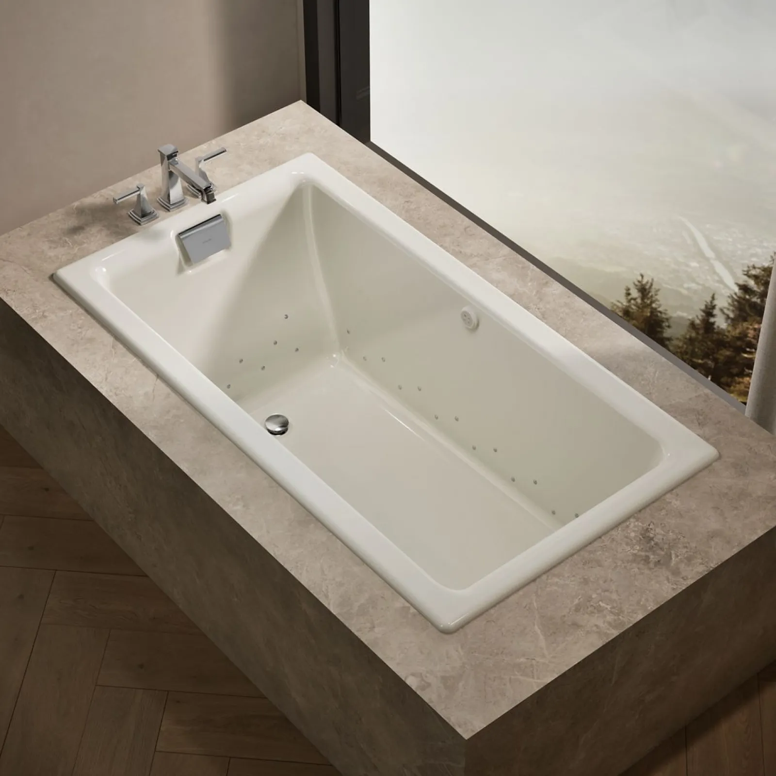 66" x 36" drop-in Heated BubbleMassage™ air bath^Kohler Sale