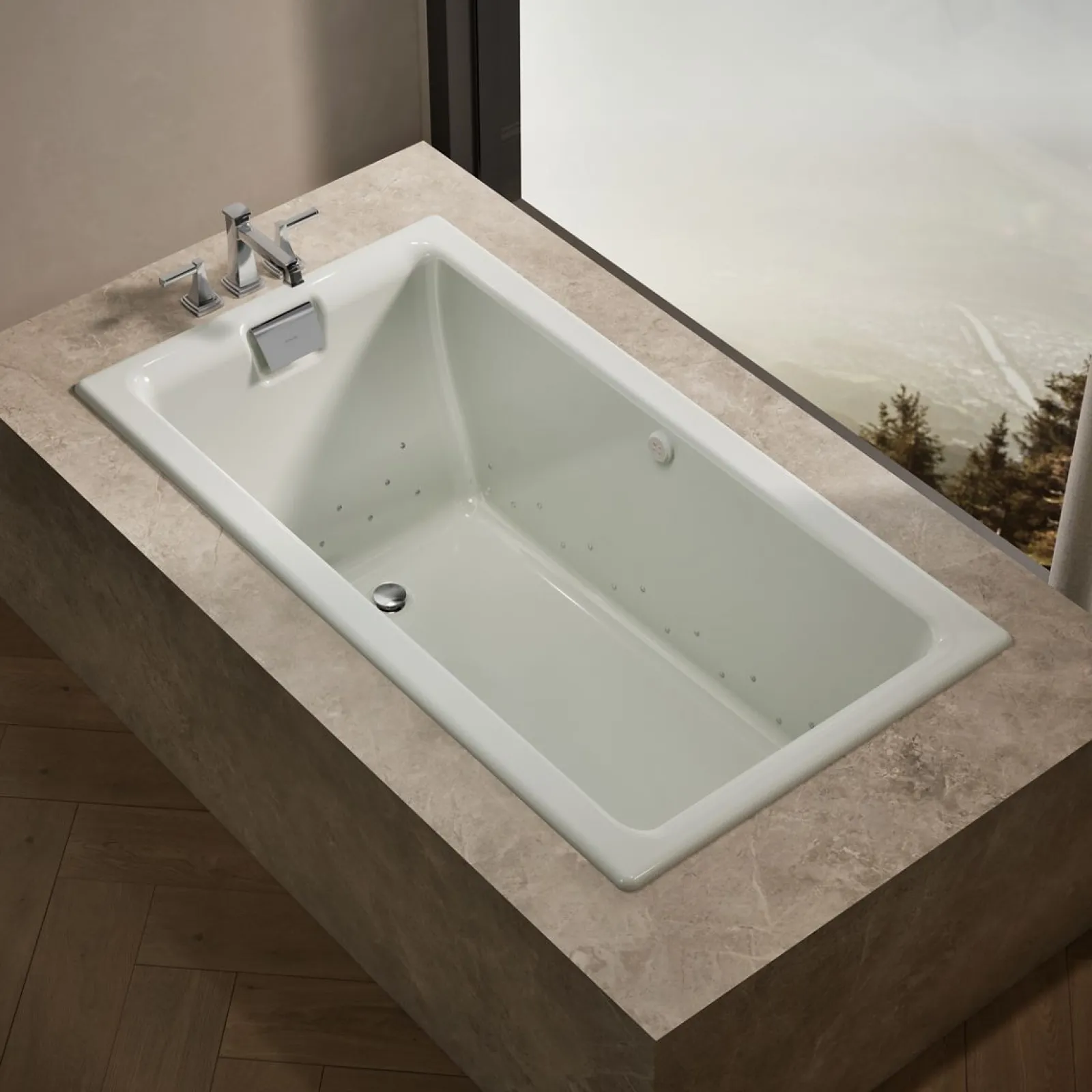 66" x 36" drop-in Heated BubbleMassage™ air bath^Kohler Sale