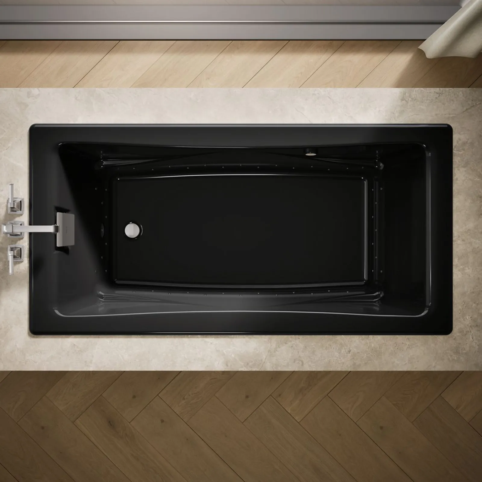 71-3/4" x 36" drop-in Heated BubbleMassage™ air bath^Kohler New