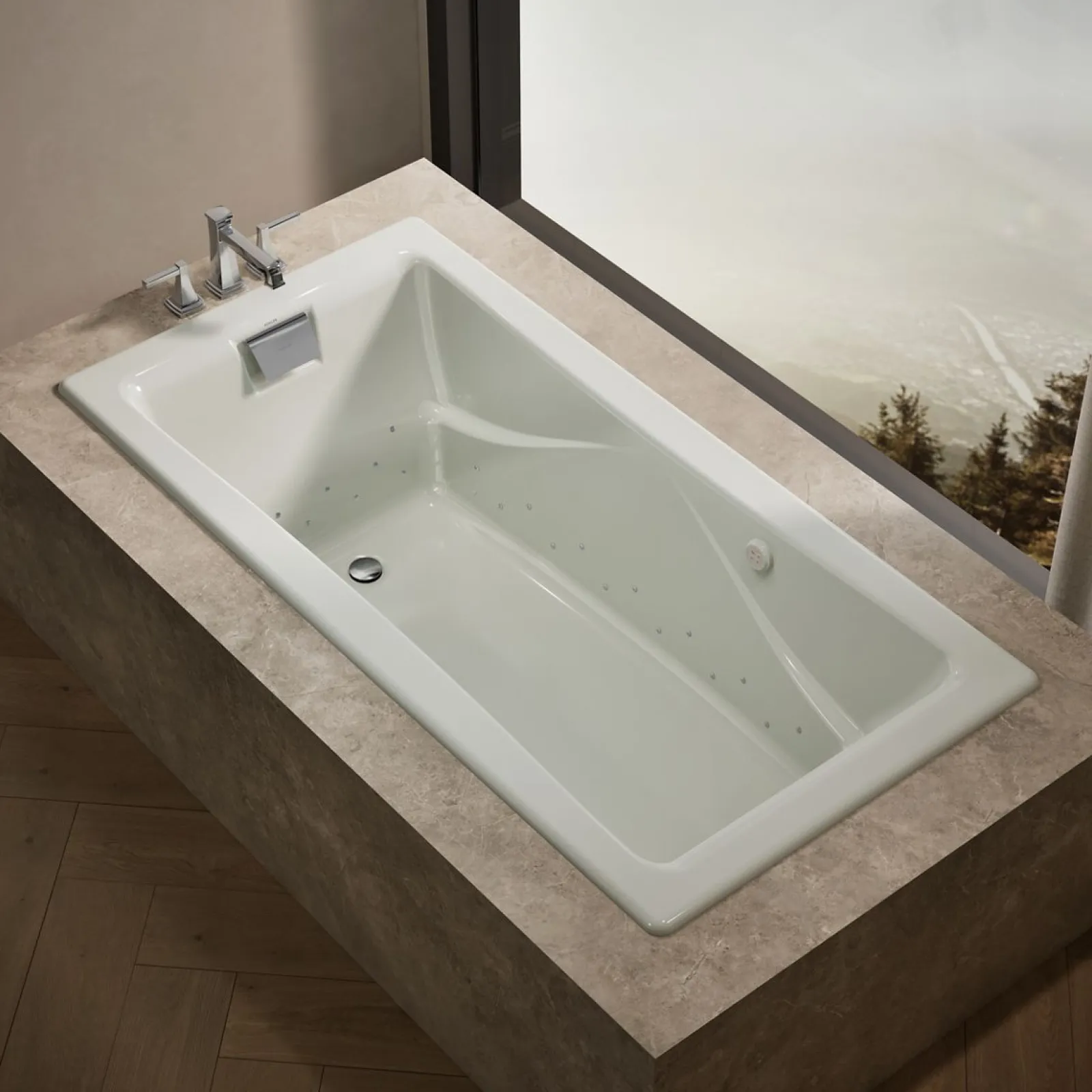 71-3/4" x 36" drop-in Heated BubbleMassage™ air bath^Kohler New
